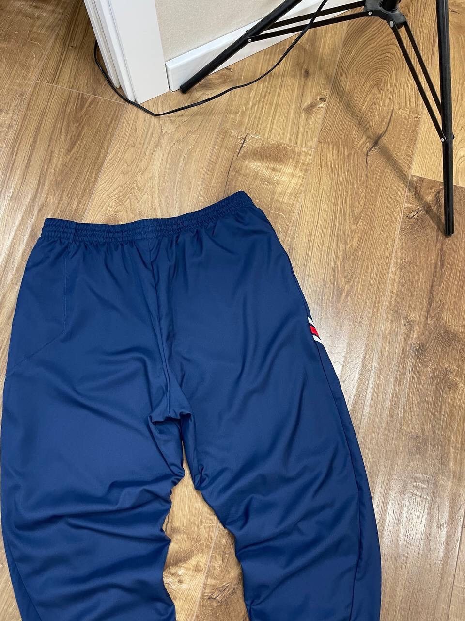 Jordan Brand × Vintage Vintage Nike Air Jordan Drill Nylon France PSG Pants Joggers Size US 36 / EU 52 - 19 Thumbnail