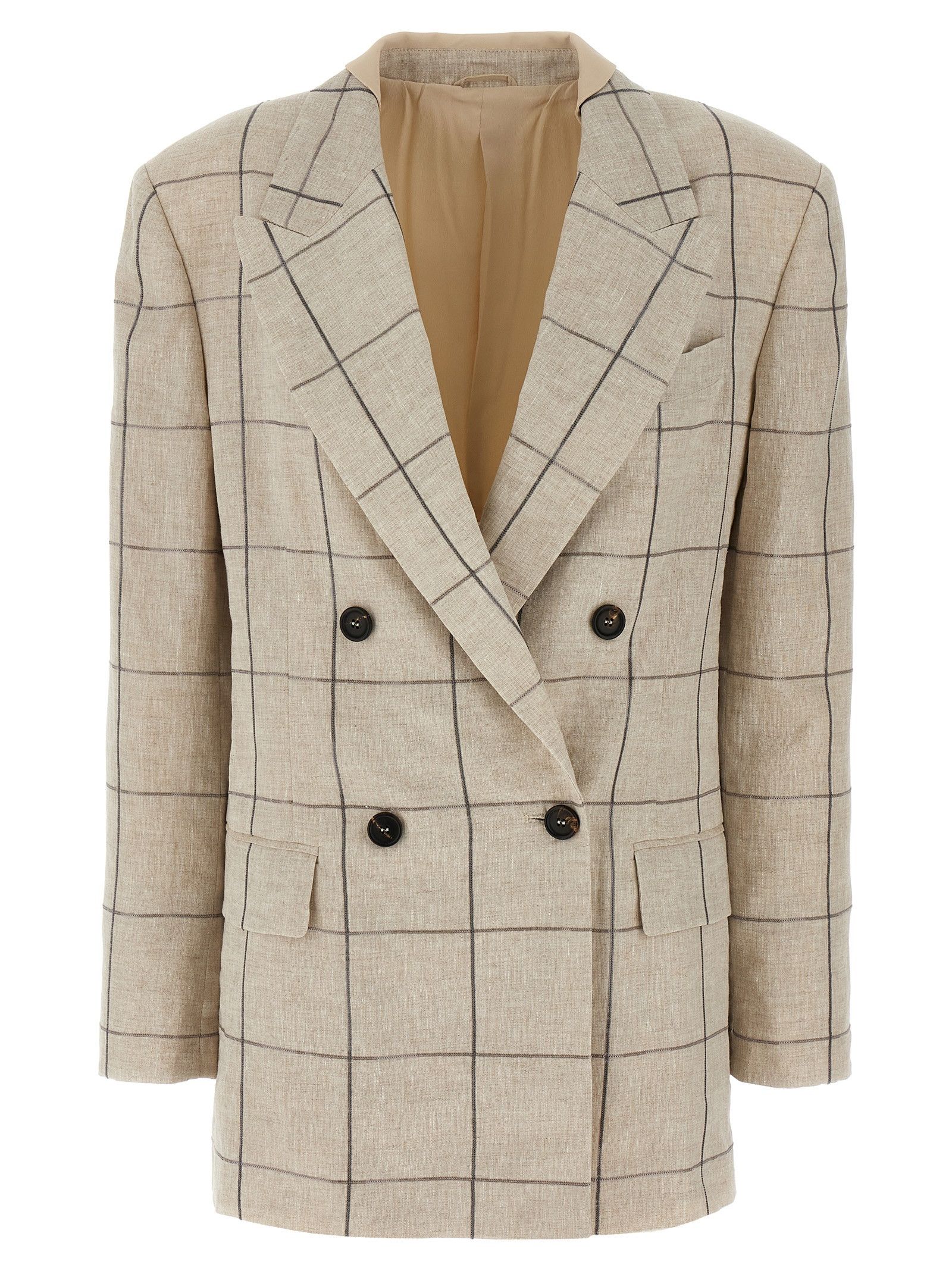 Brunello Cucinelli Embroidery Blazer Size M / US 6-8 / IT 42-44 - 1 Thumbnail