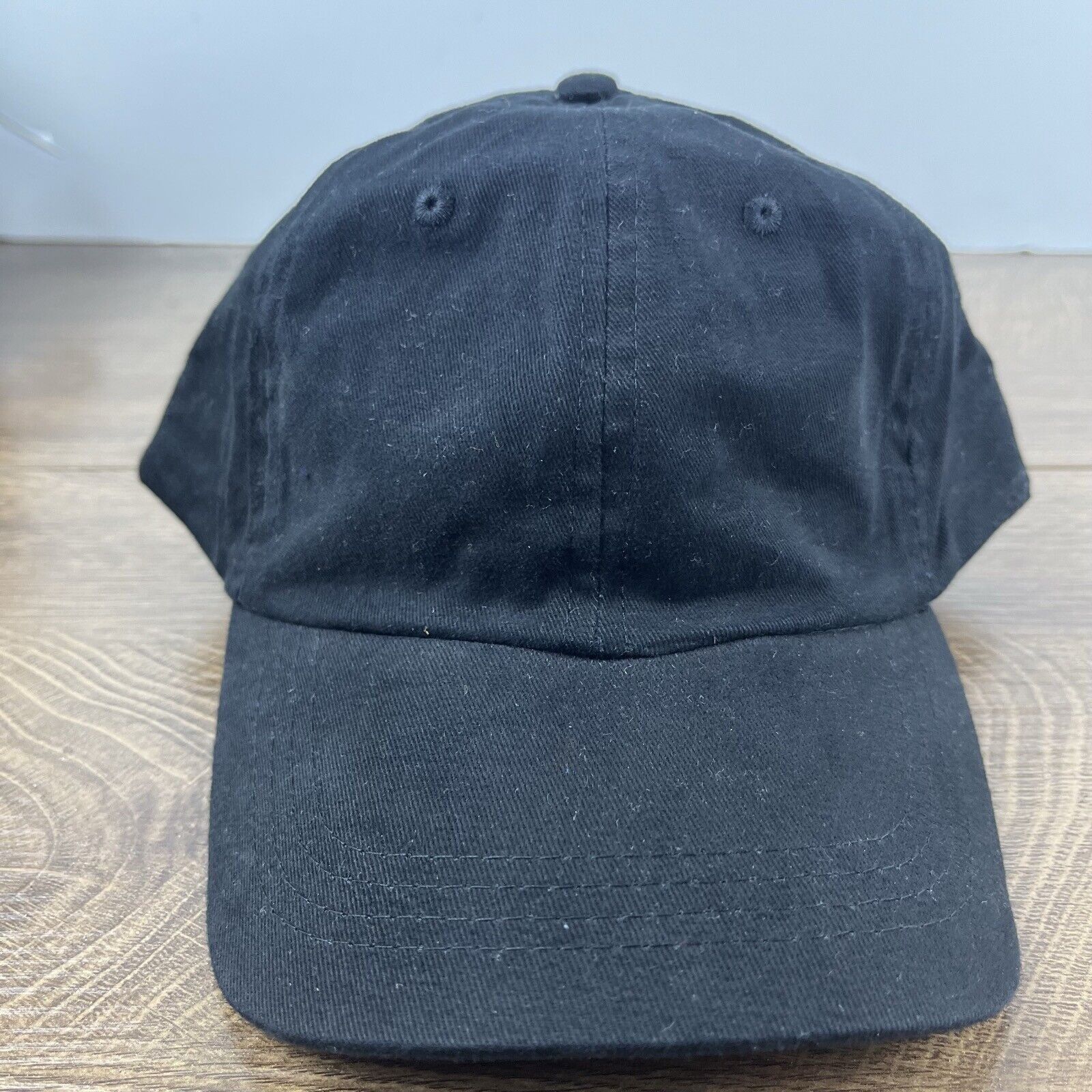 Other Adult Baseball Cap Hat Black Cap Hat Adjustable Hat Black Ad Size ONE SIZE - 2 Thumbnail