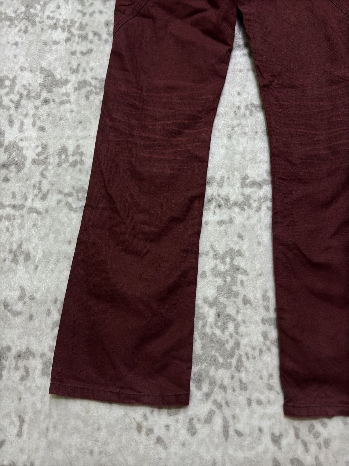 If Six Was Nine Y2K Semantic Design Japanese Punk Flare Jeans Gimmick Denim Size US 30 / EU 46 - 14 Thumbnail