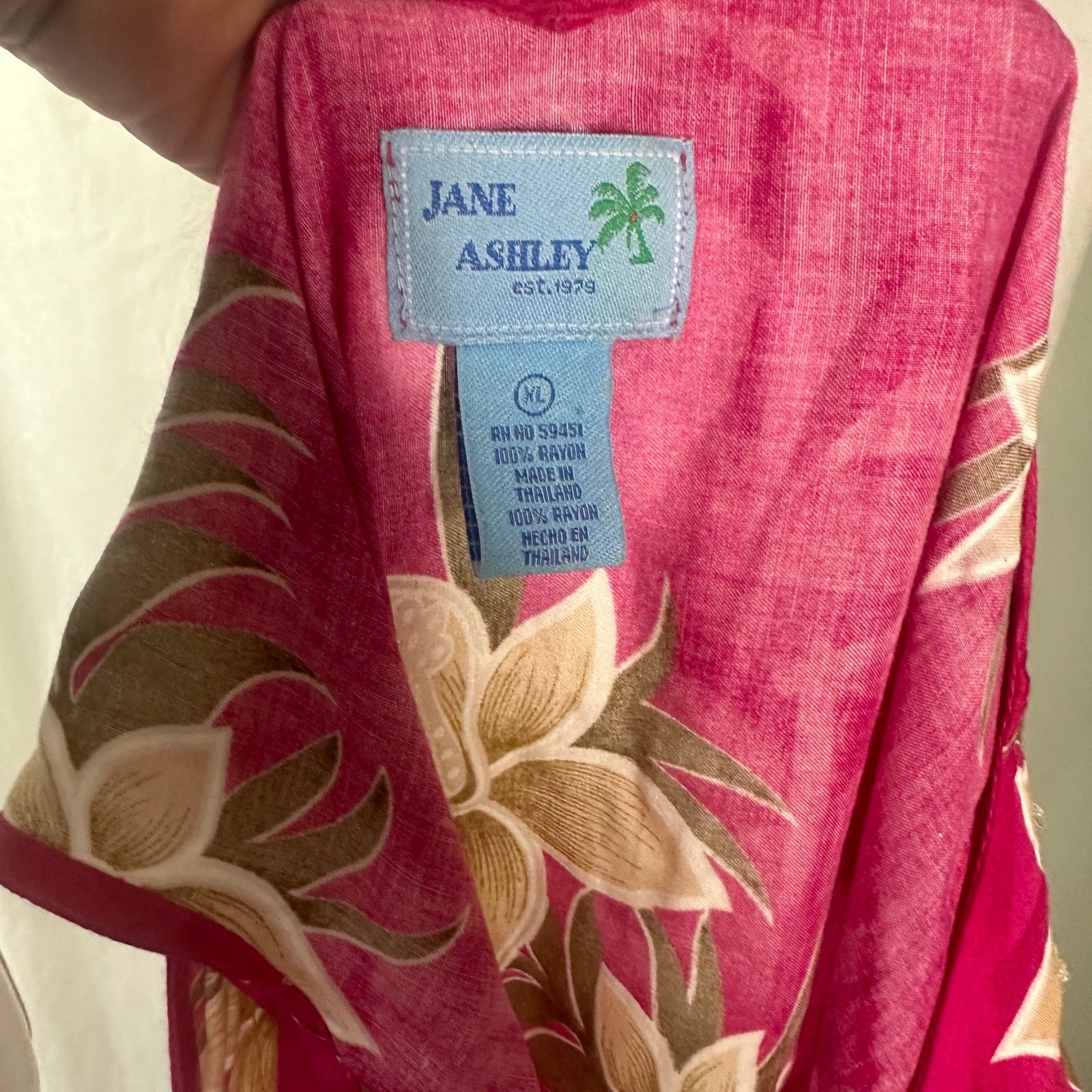Vintage Vintage Y2k Pink Floral Maxi Lounge Pool Dress M/L Size M / US 6-8 / IT 42-44 - 8 Thumbnail