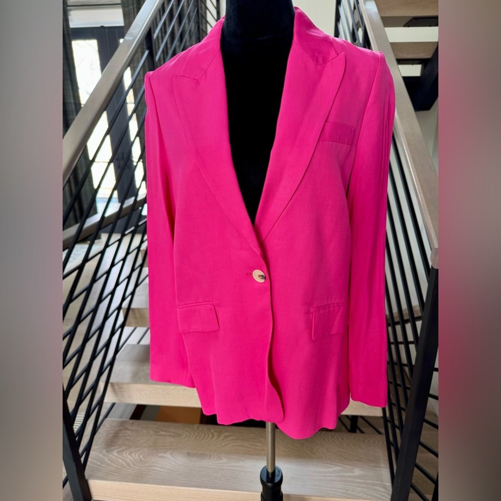 Other New Y2K Hot Pink Blazer Size S Size S / US 4 / IT 40 - 1 Thumbnail