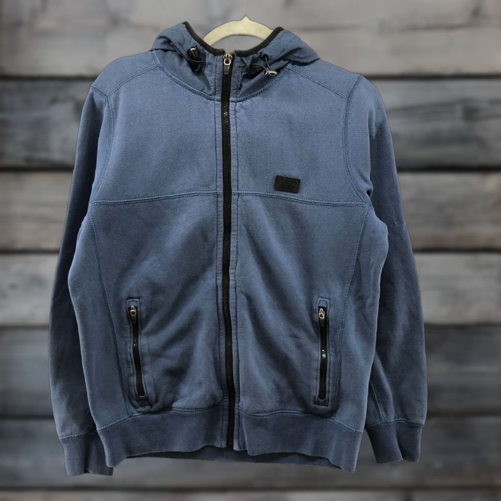 Abercrombie & Fitch Abercrombie & Fitch Hoodie Mens XS Full Zip Blue Fleece Active Zip Pockets Modern Outdoor Size US XS / EU 42 / 0 - 1 Thumbnail