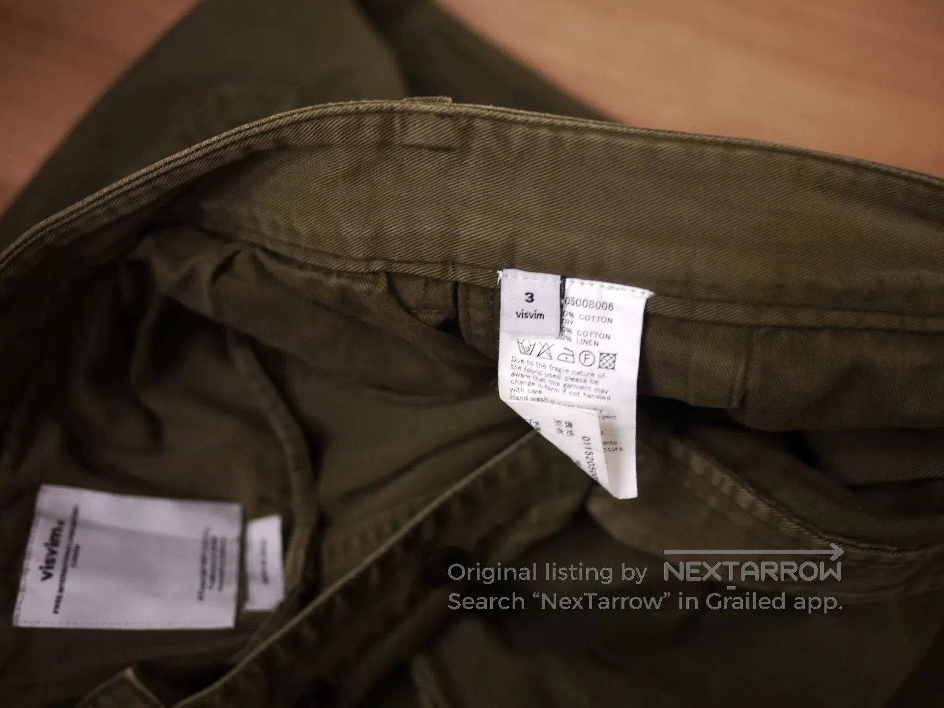 Visvim visvim pastoral pants olive green chinos. Size US 44 / EU 60 - 8 Thumbnail