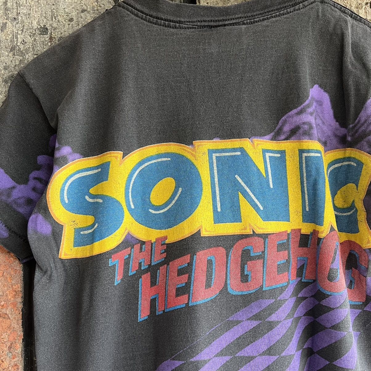Cartoon Network × Vintage RARE ‘90s Sonic The Hedgehog Gaming Promo Tee Shirt Size US XS / EU 42 / 0 - 5 Thumbnail