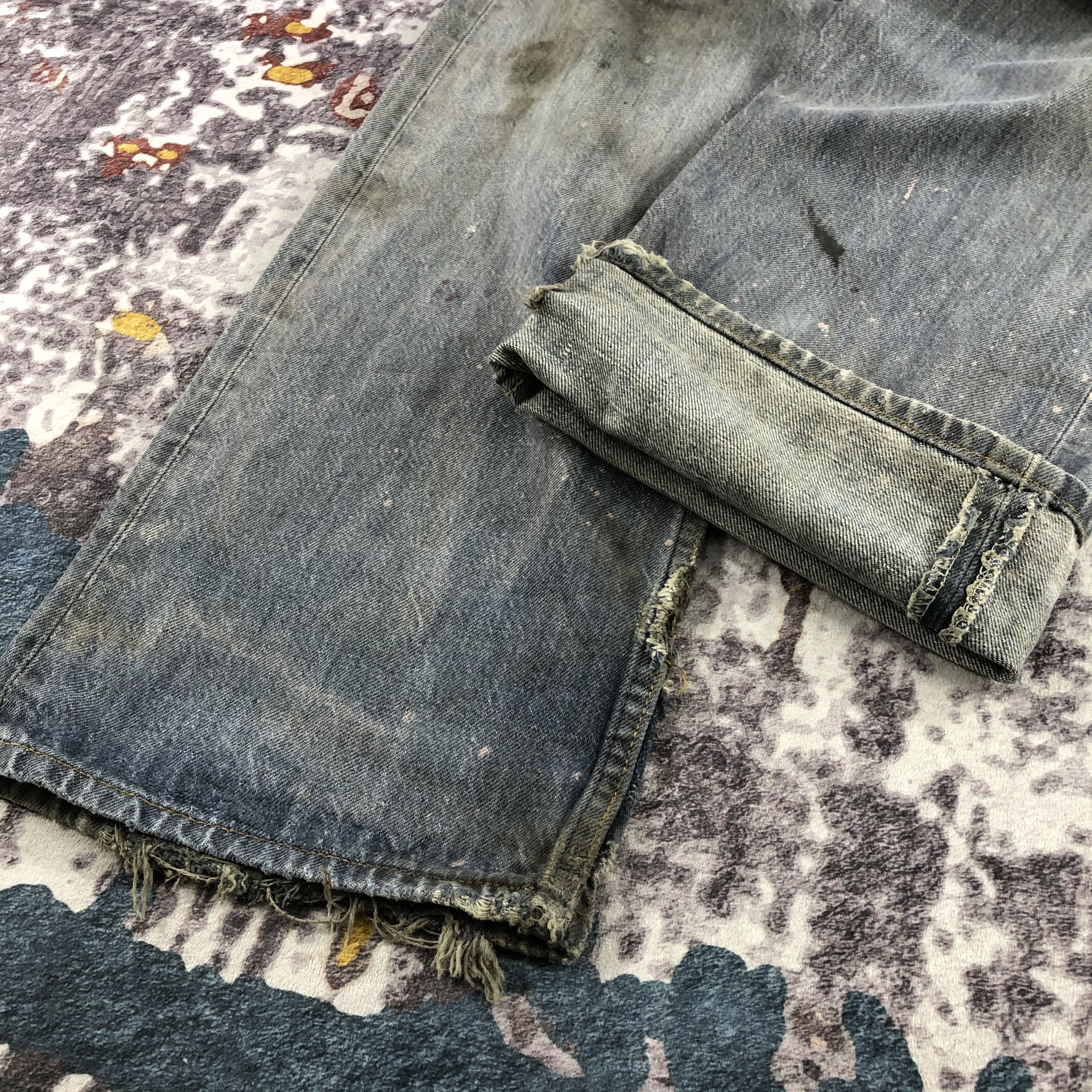Levi's × Vintage 90s Vintage Levis 501 Jeans-JM2610 Size US 34 / EU 50 - 8 Thumbnail