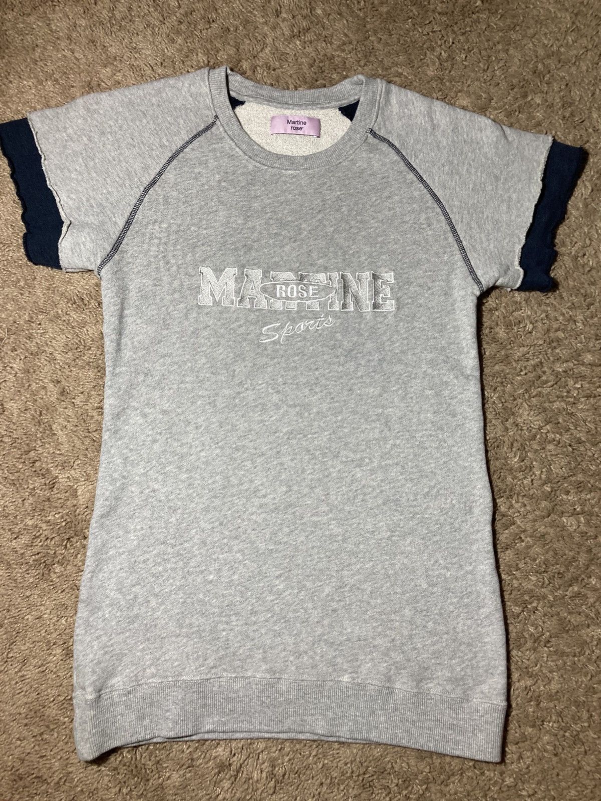 Martine Rose SS24 Martine Rose Sports Cut Off Sleeve Raglan Sweater Size US S / EU 44-46 / 1 - 2 Thumbnail