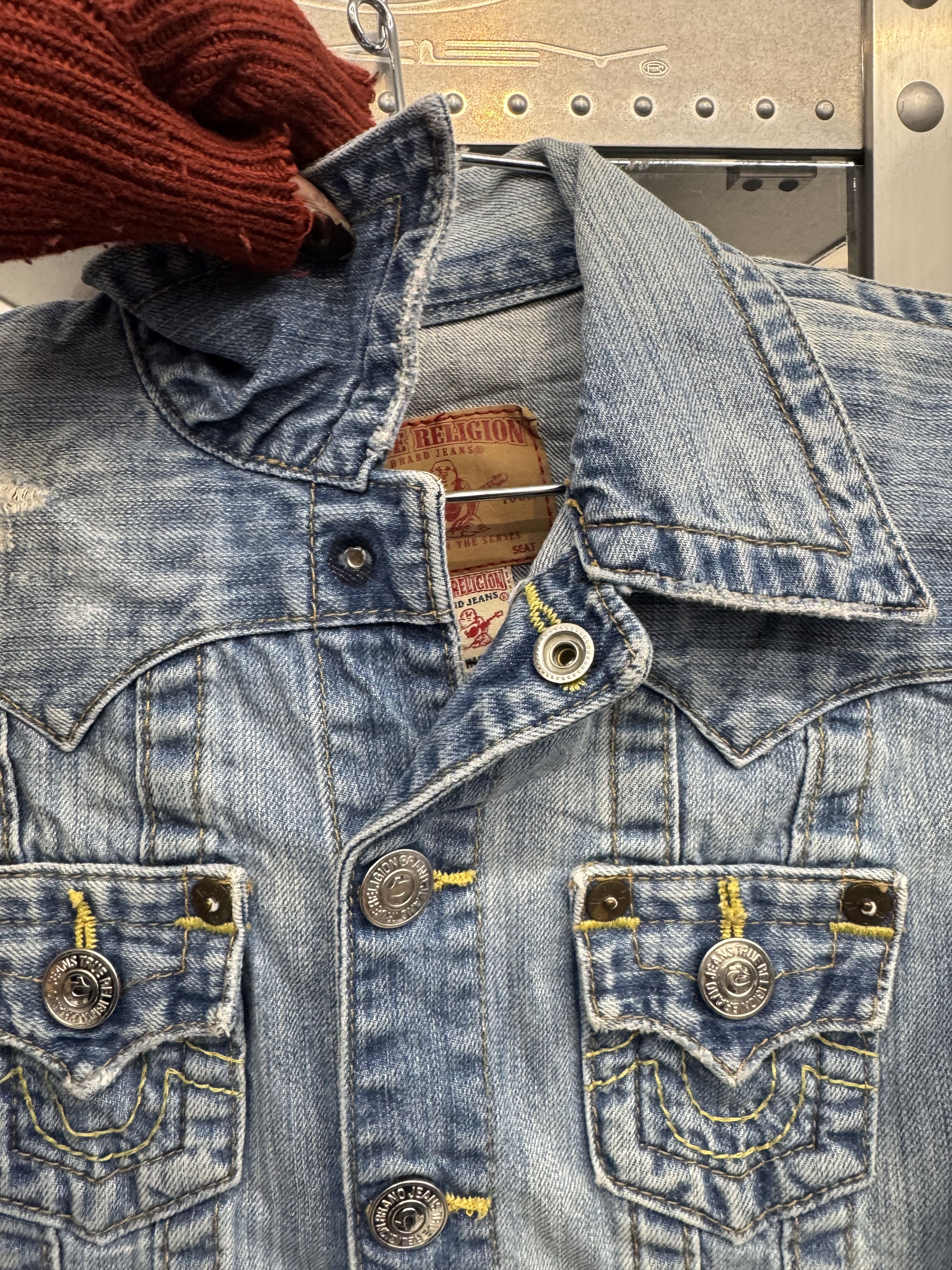 True Religion Vintage True Religion Denim Jacket Size XS / US 0-2 / IT 36-38 - 4 Thumbnail