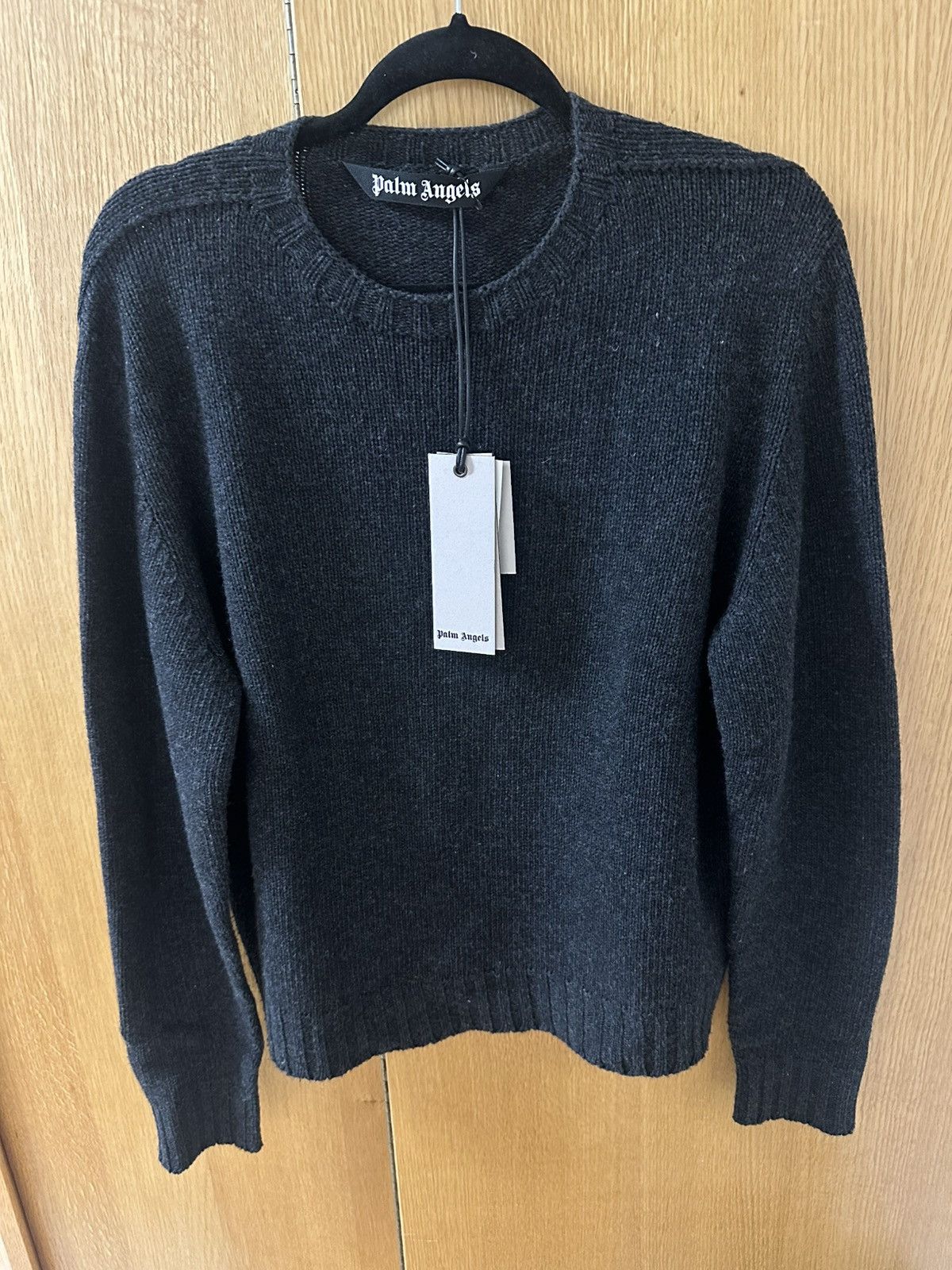 Palm Angels Palm Angels Curved Logo Sweater Size US S / EU 44-46 / 1 - 2 Thumbnail