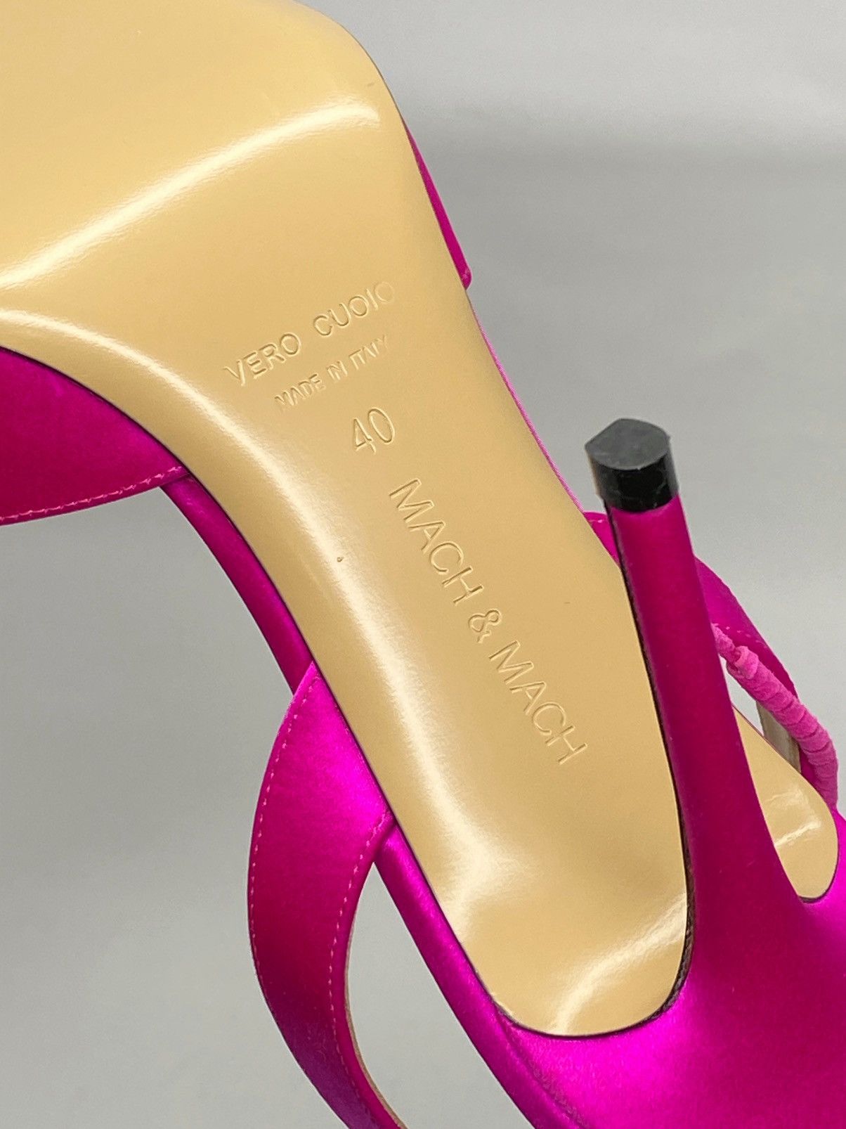 MACH & MACH Mach & Mach Wonder Tulip 95MM Crystal Slingback Pump size 40 Size US 10 / IT 40 - 15 Thumbnail