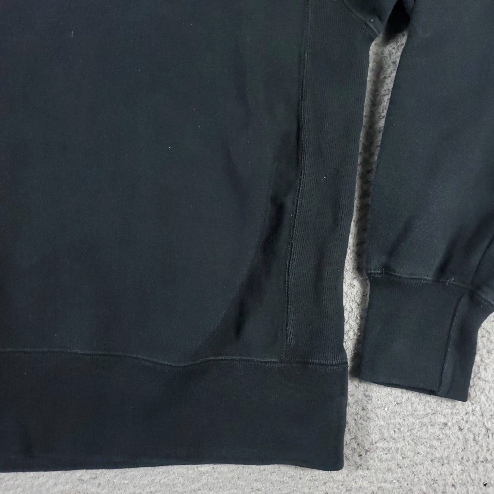 Champion Champion Black Pullover Sweatshirt Mens Large Mock Neck Fleece Regular Fit Size US L / EU 52-54 / 3 - 5 Thumbnail