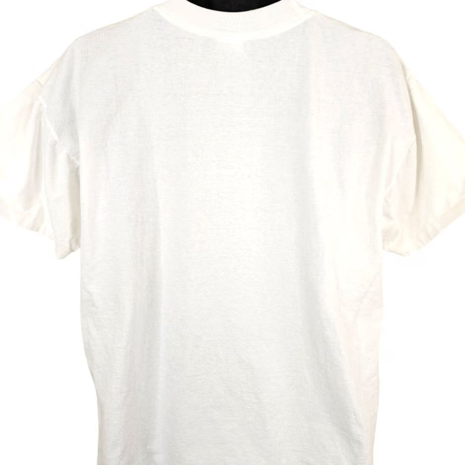 Vintage VINTAGE World T Shirt Mens XL White 90s Naturally Earth Globe Planet Made In USA Size US XL / EU 56 / 4 - 4 Thumbnail