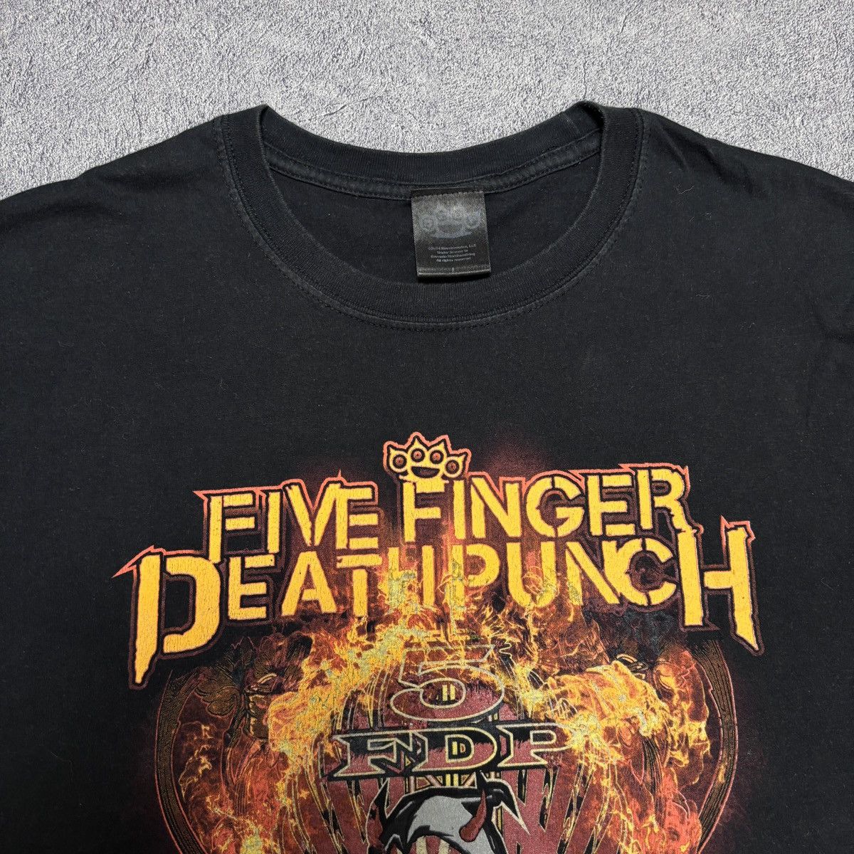 Band Tees × Vintage Five Finger Death Punch Shirt Metal Band Tee Slipknot Size US L / EU 52-54 / 3 - 5 Thumbnail