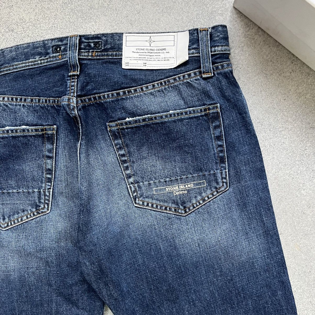 Stone Island Vintage Stone Island Denim Jeans Pants Size US 34 / EU 50 - 4 Thumbnail