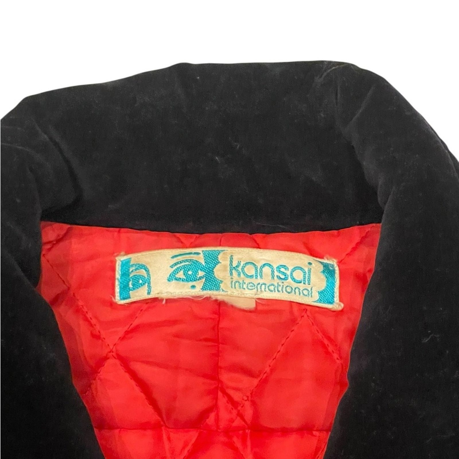 Kansai Yamamoto kansai international Sukajan Dragon Velvet Black jacket Size US L / EU 52-54 / 3 - 4 Thumbnail