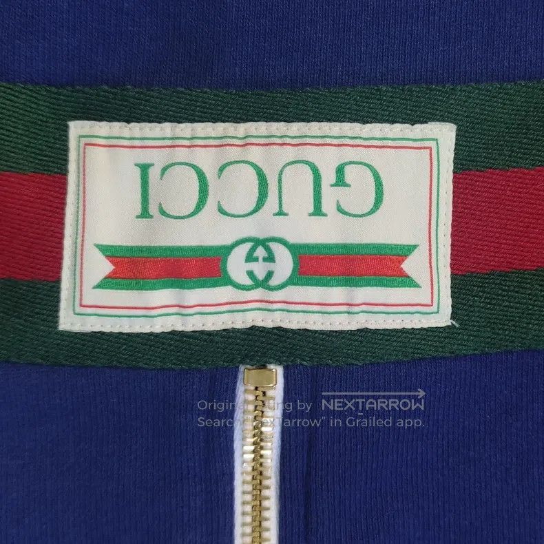 Gucci Gucci Blue Sweatshirt Size S / US 4 / IT 40 - 3 Thumbnail
