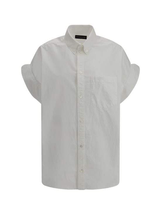 BALENCIAGA Women Shirts 834033TNM60 9000 WHITE