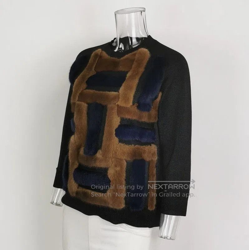 Louis Vuitton Louis Vuitton Color Block Wool Knit Sweater. Size US S / EU 44-46 / 1 - 2 Thumbnail