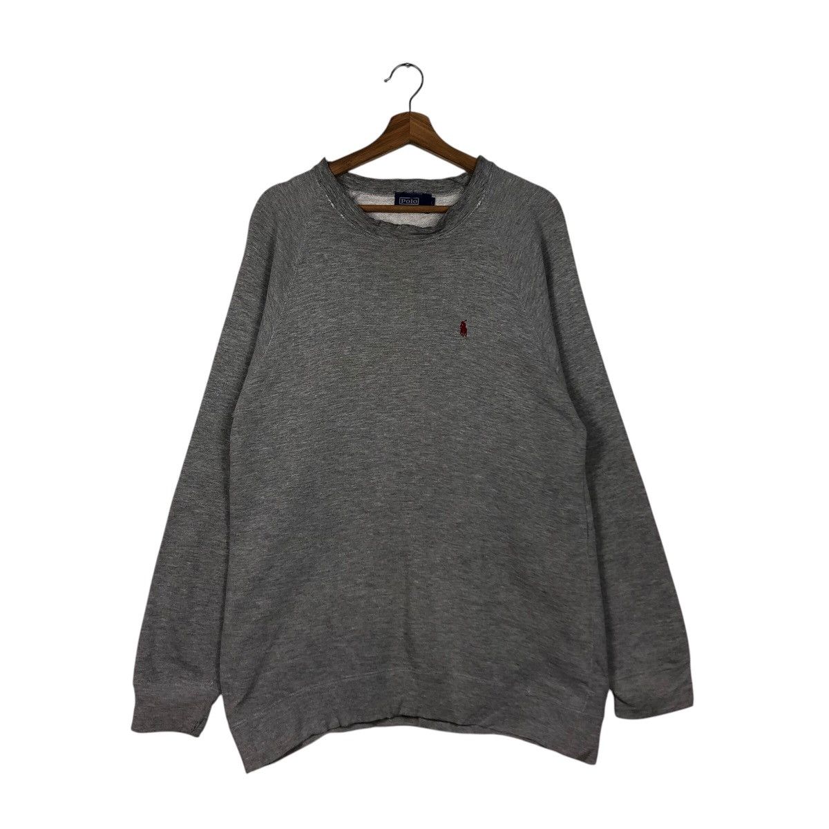 Japanese Brand × Vintage 📌Vintage Polo by Polo Ground Sweatshirt Small Pony Size US L / EU 52-54 / 3 - 2 Thumbnail