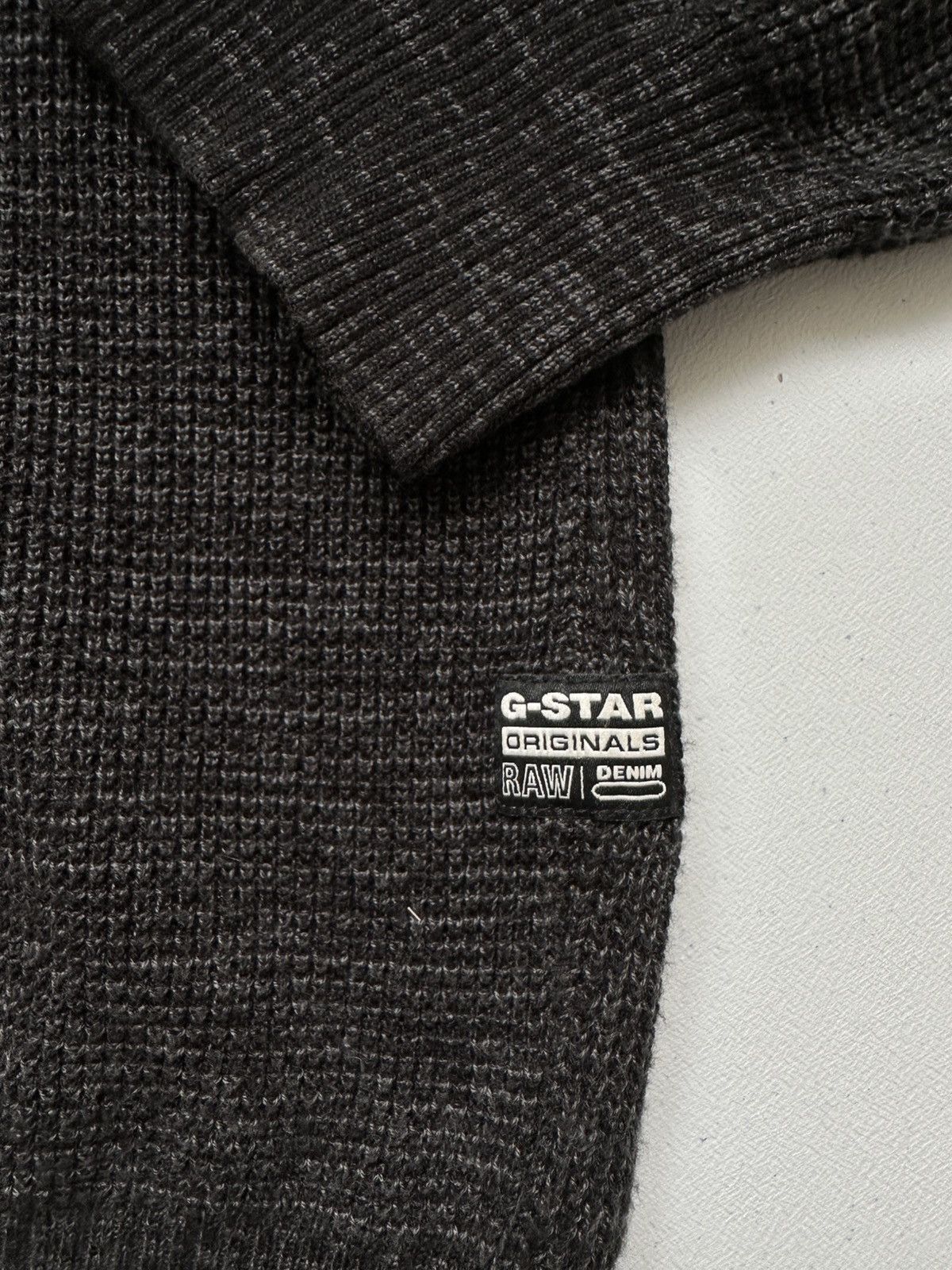 G-Star G star Raw 3D Biker Zip Knit Sweater Avant Garde Size US XL / EU 56 / 4 - 8 Thumbnail