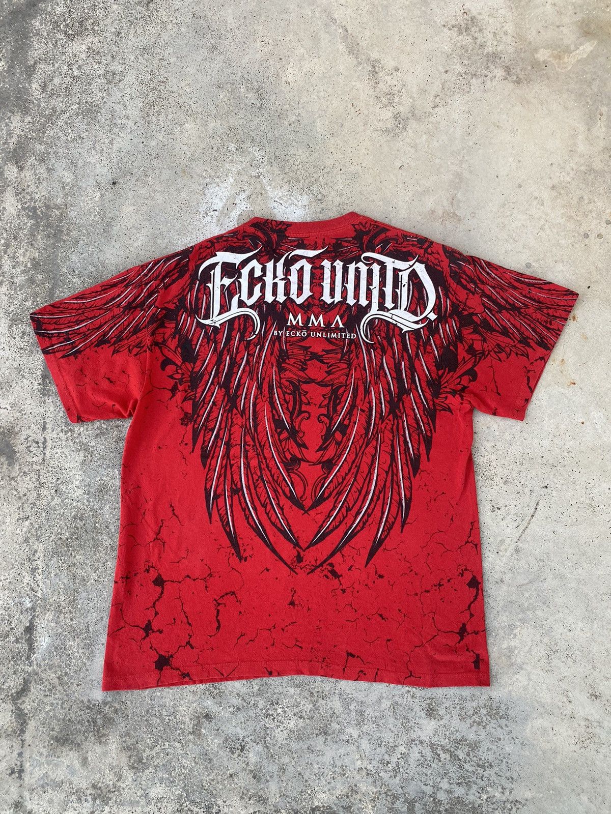 Affliction 2000s Ecko Unltd Affliction Styled AOP Size US L / EU 52-54 / 3 - 4 Thumbnail