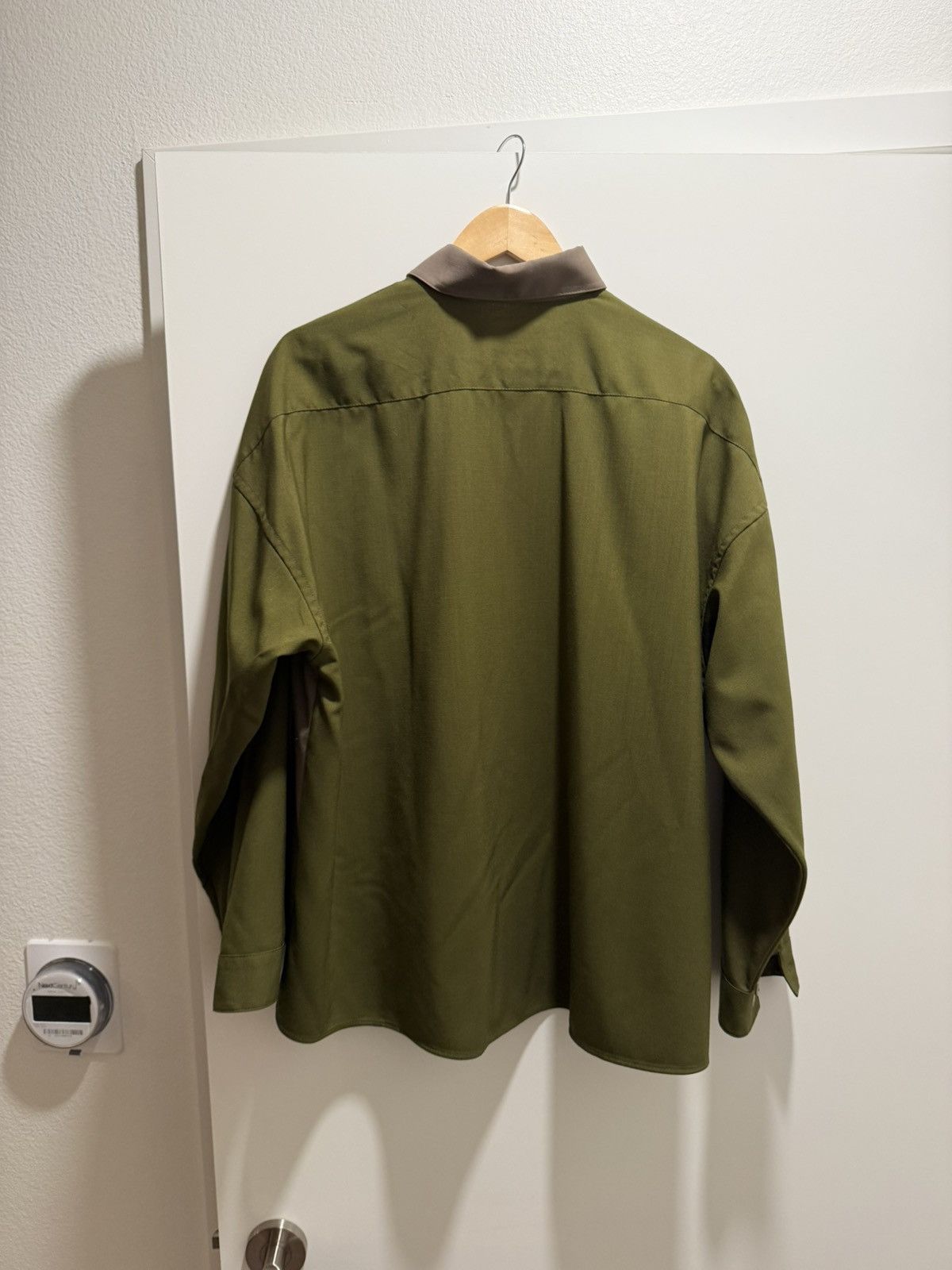 Marni Marni Oversized Ripstop Wool Shirt Size US S / EU 44-46 / 1 - 2 Thumbnail