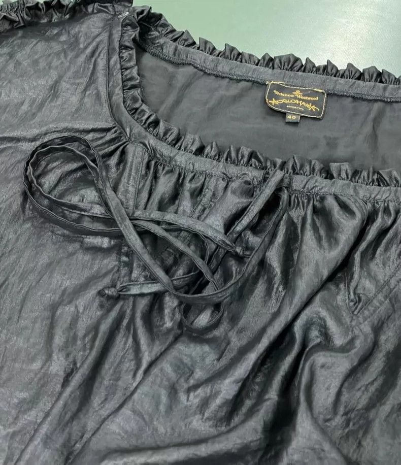 Vivienne Westwood Vivienne Westwood A pleated, crimped, rope, lace, large ro Size XS / US 0-2 / IT 36-38 - 5 Thumbnail