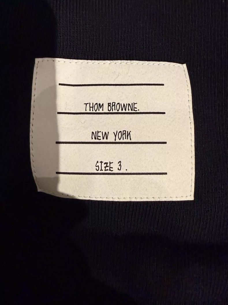 Thom Browne Thom Browne size3 Classic dark blue back color stripe desig Size US L / EU 52-54 / 3 - 4 Thumbnail