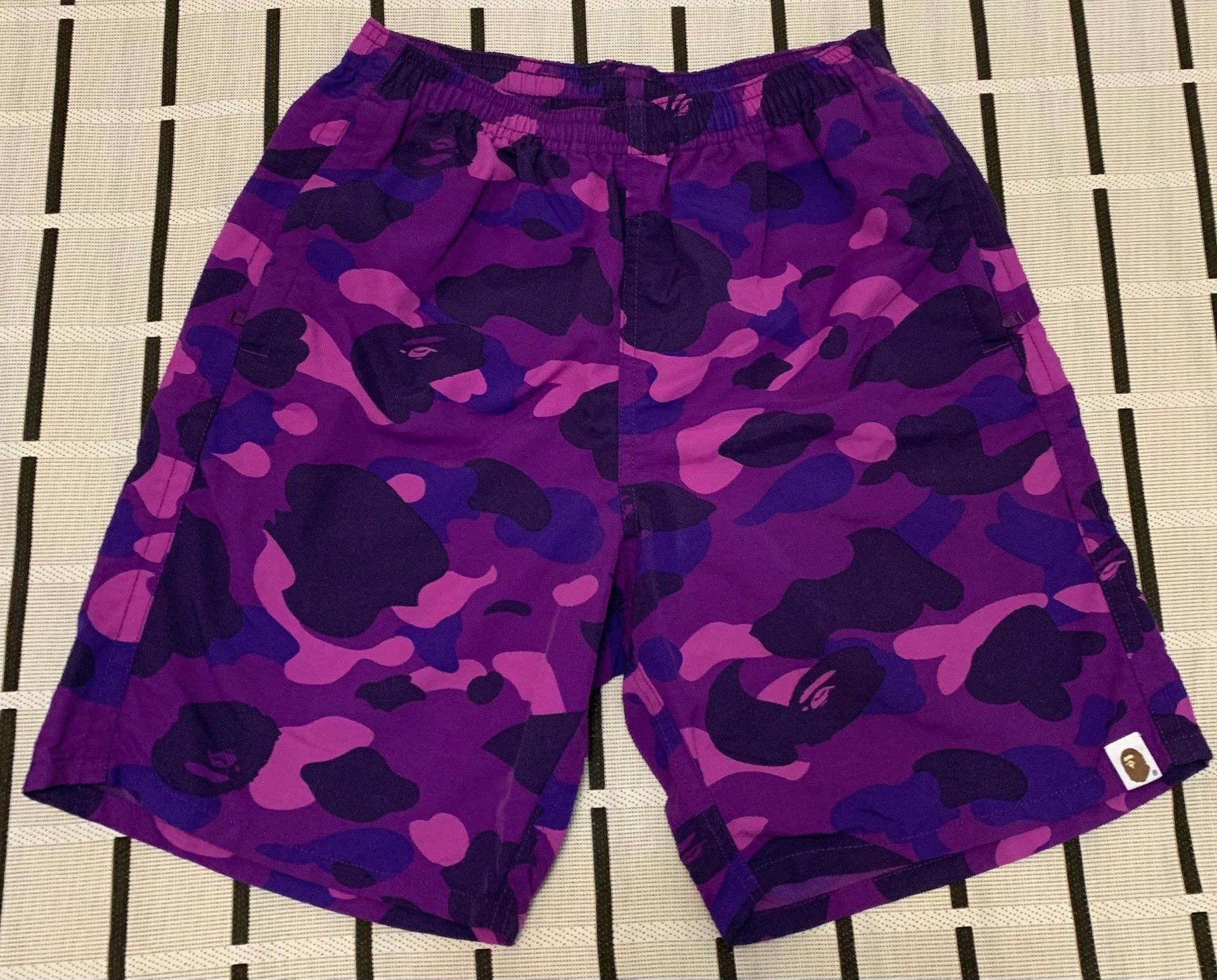 Bape Bape Camo Purple Shorts S Men Size US 30 / EU 46 - 1 Thumbnail