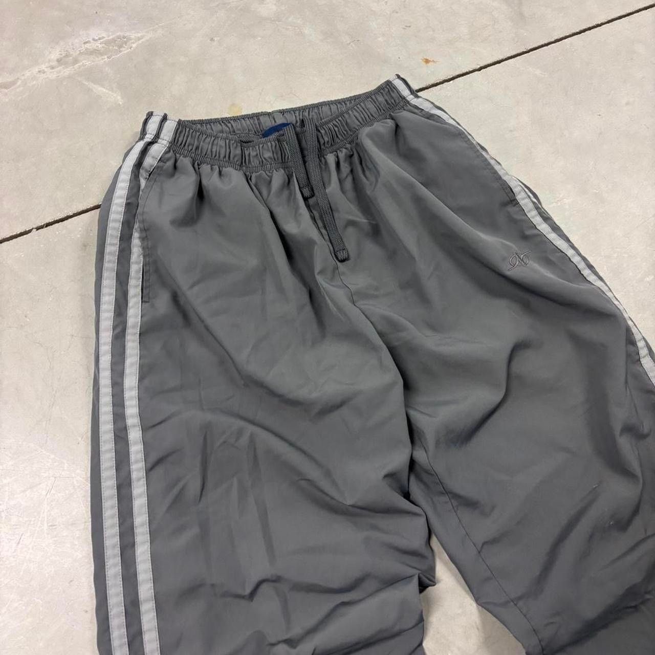 Vintage vintage striped baggy track pants Size US 30 / EU 46 - 2 Thumbnail