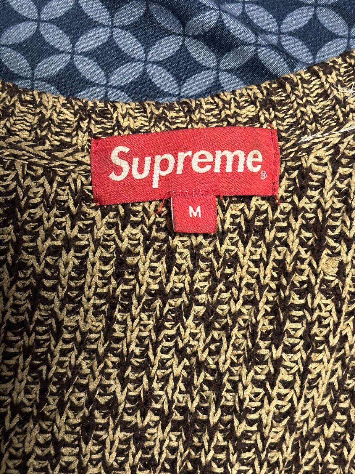 Supreme Melange Rib Knit Sweater