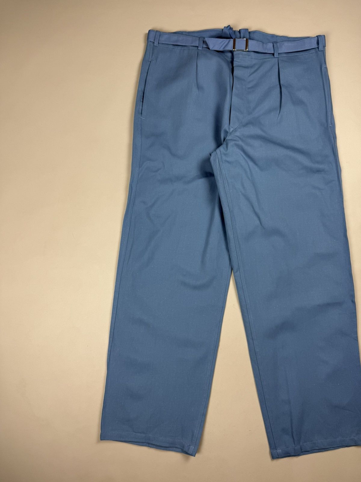 Le Laboureur Vintage German Air Force Military Fatigue Pants Trousers Size US 39 - 2 Thumbnail