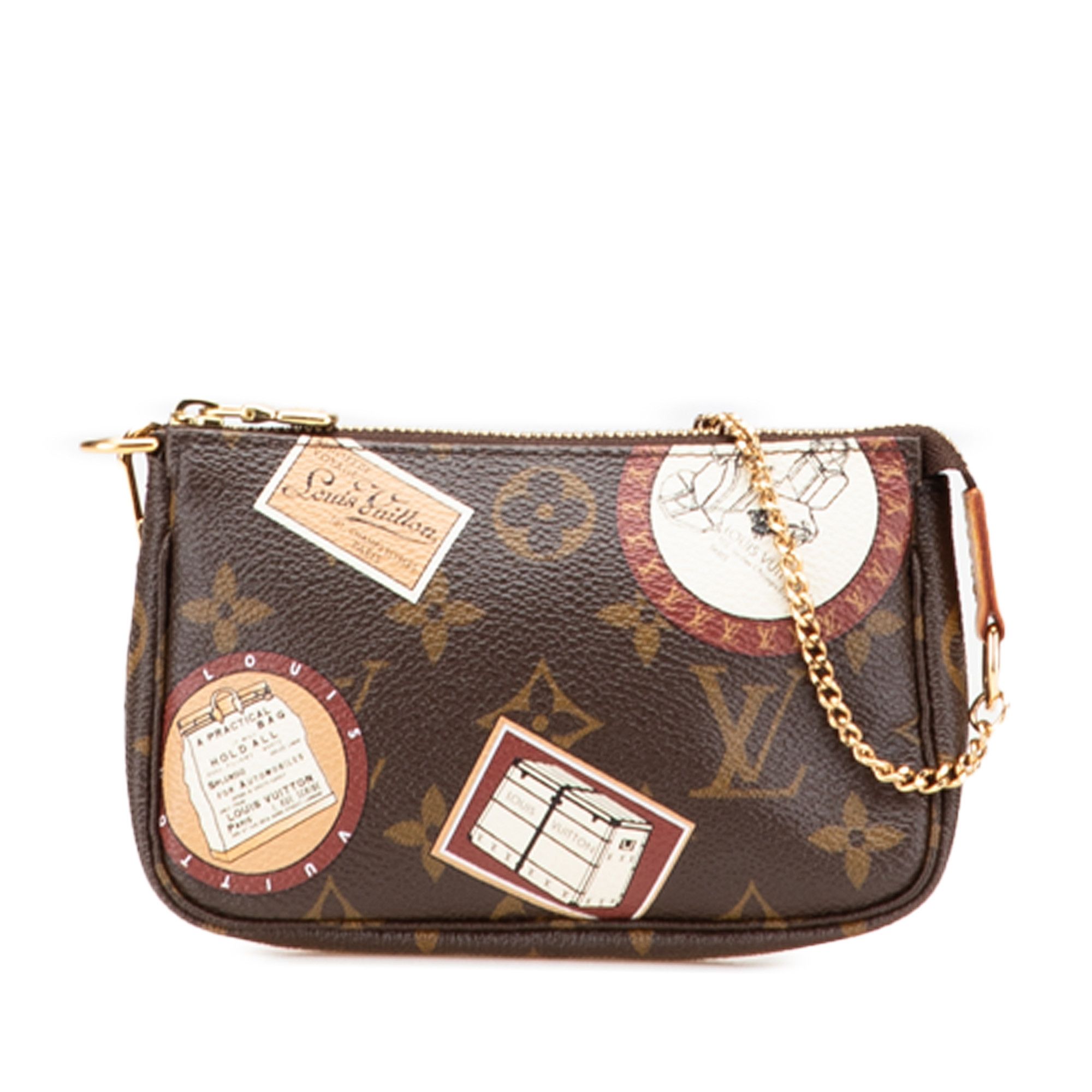 Louis Vuitton Louis Vuitton Monogram Patch Mini Pochette Accessoires Size ONE SIZE - 1 Thumbnail