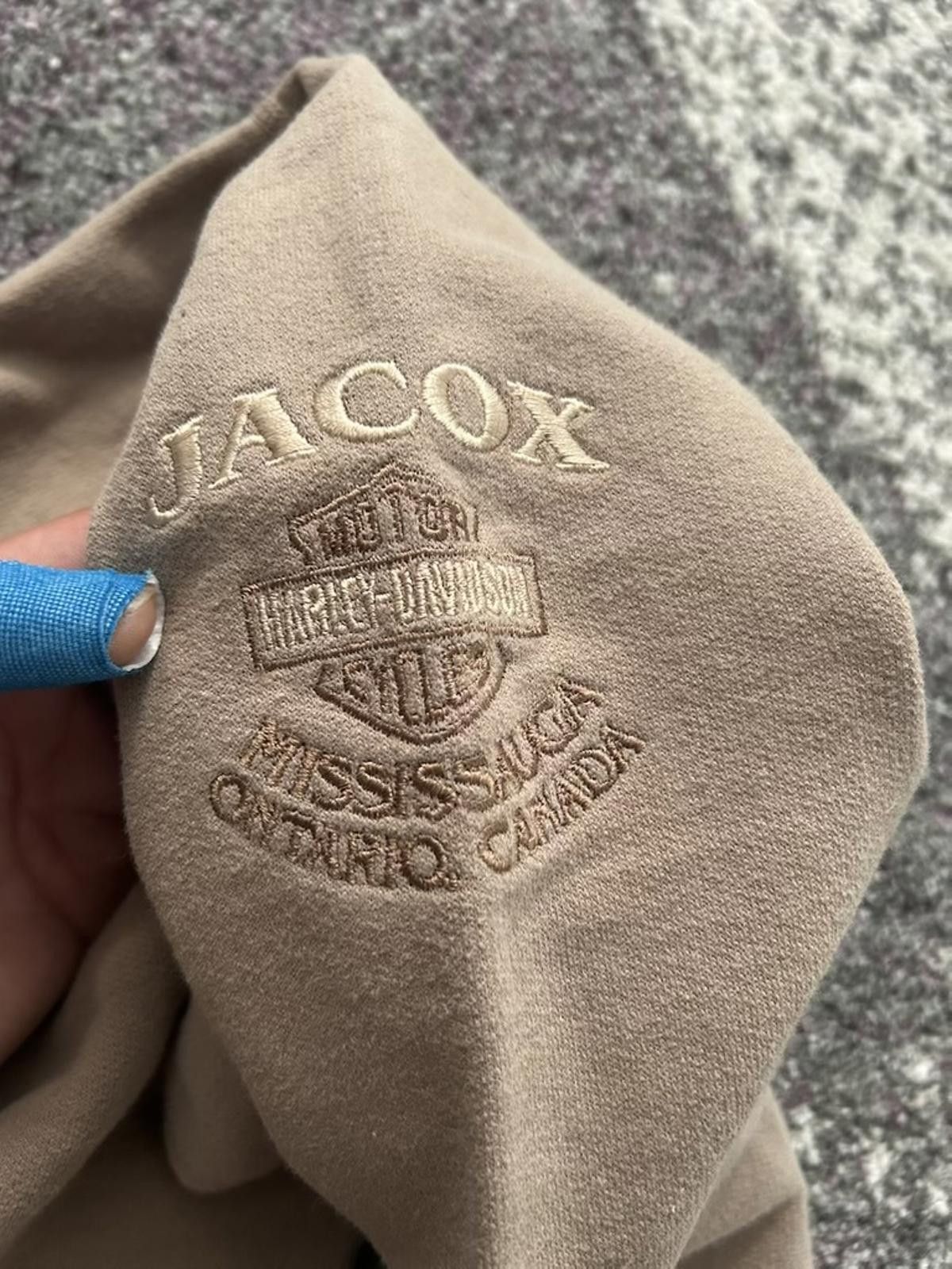 Harley Davidson Harley-Davidson Embroidered Crewneck Sweatshirt - Beige Size US L / EU 52-54 / 3 - 4 Thumbnail