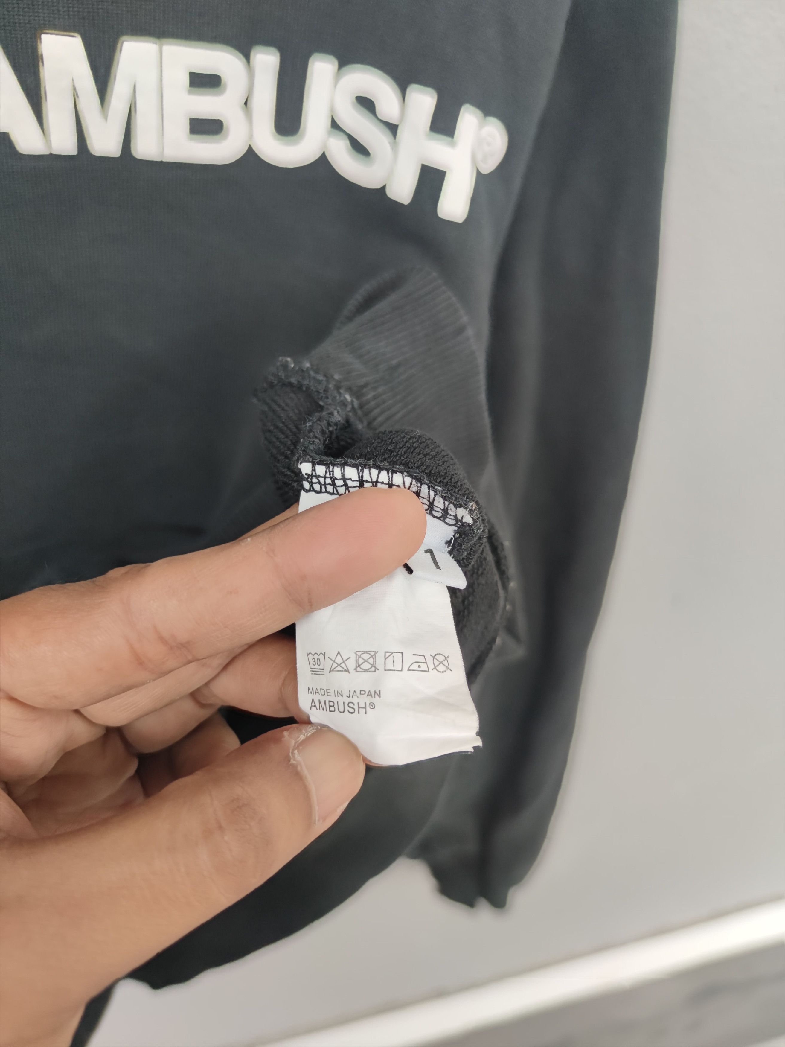 Ambush Design AMBUSH Sweatshirt Made in Japan Size US S / EU 44-46 / 1 - 4 Thumbnail