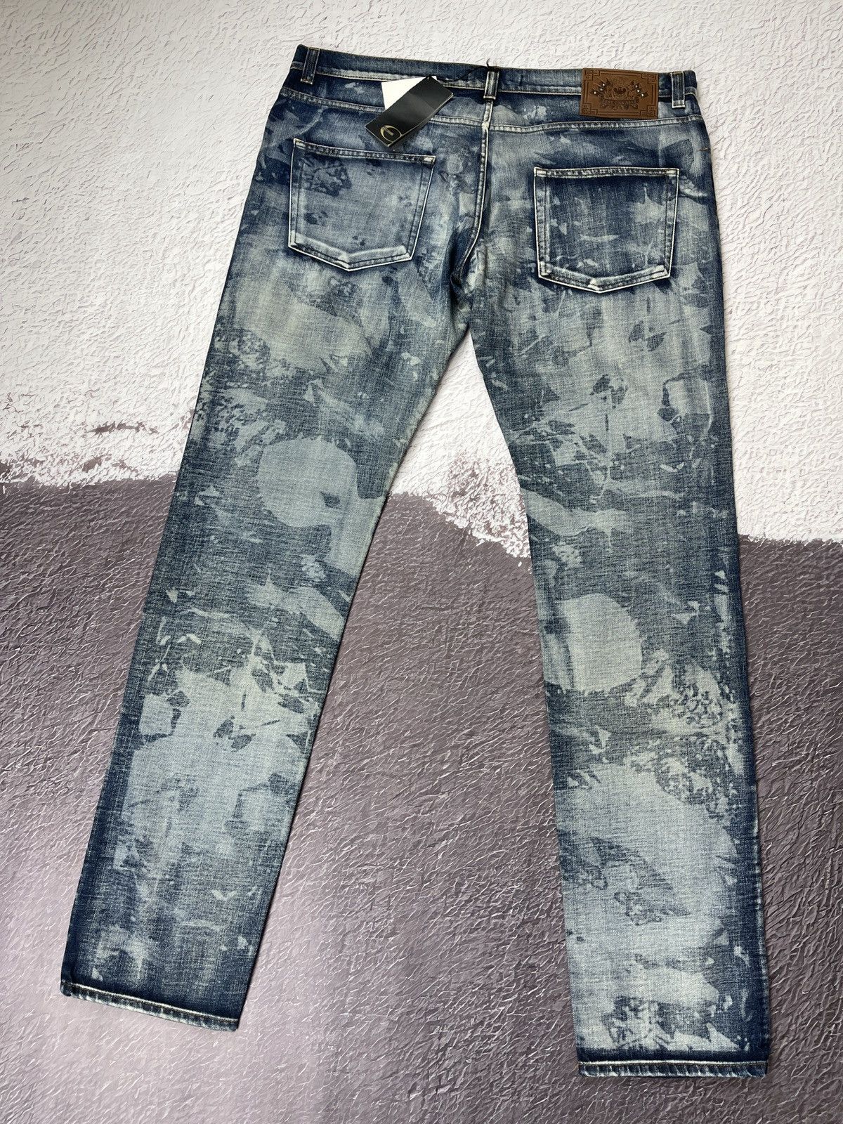 Just Cavalli BNWT Mens Just Cavalli Designers Straight Jeans size 42 56 Size US 40 / EU 56 - 17 Thumbnail