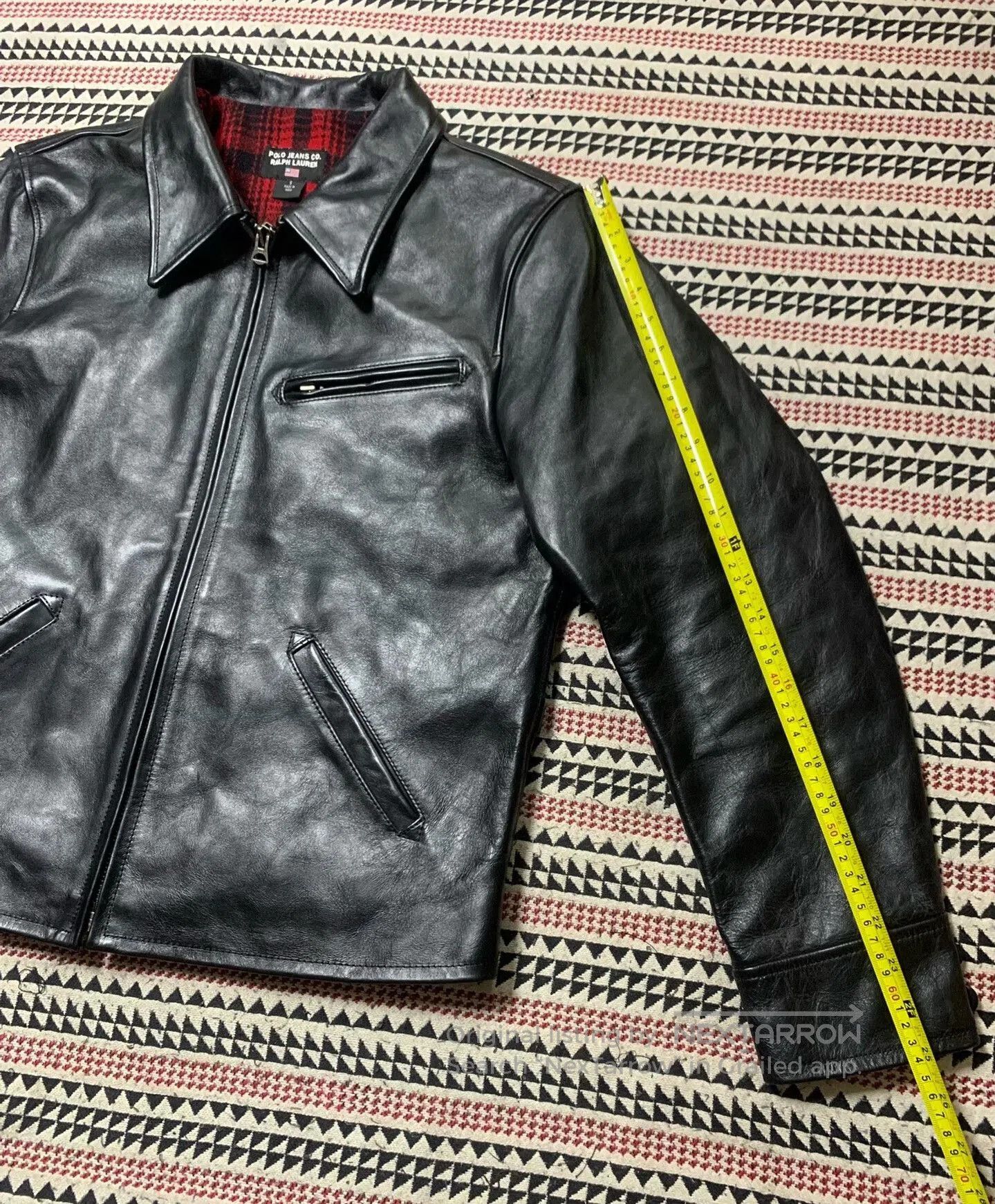 Polo Ralph Lauren black leather jacket by polo ralph lauren. Size US S / EU 44-46 / 1 - 4 Thumbnail