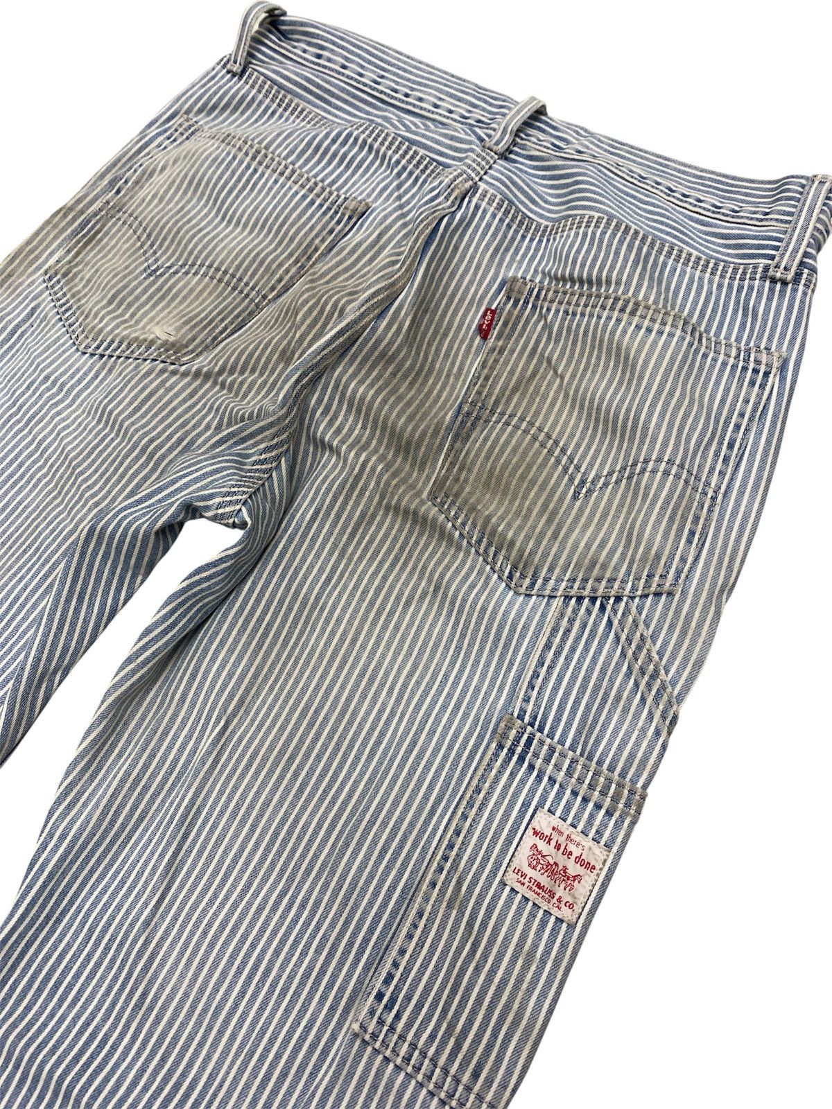 Levi's Levi’s Carpenter Denim Distressed Patchwork Size US 32 / EU 48 - 10 Thumbnail