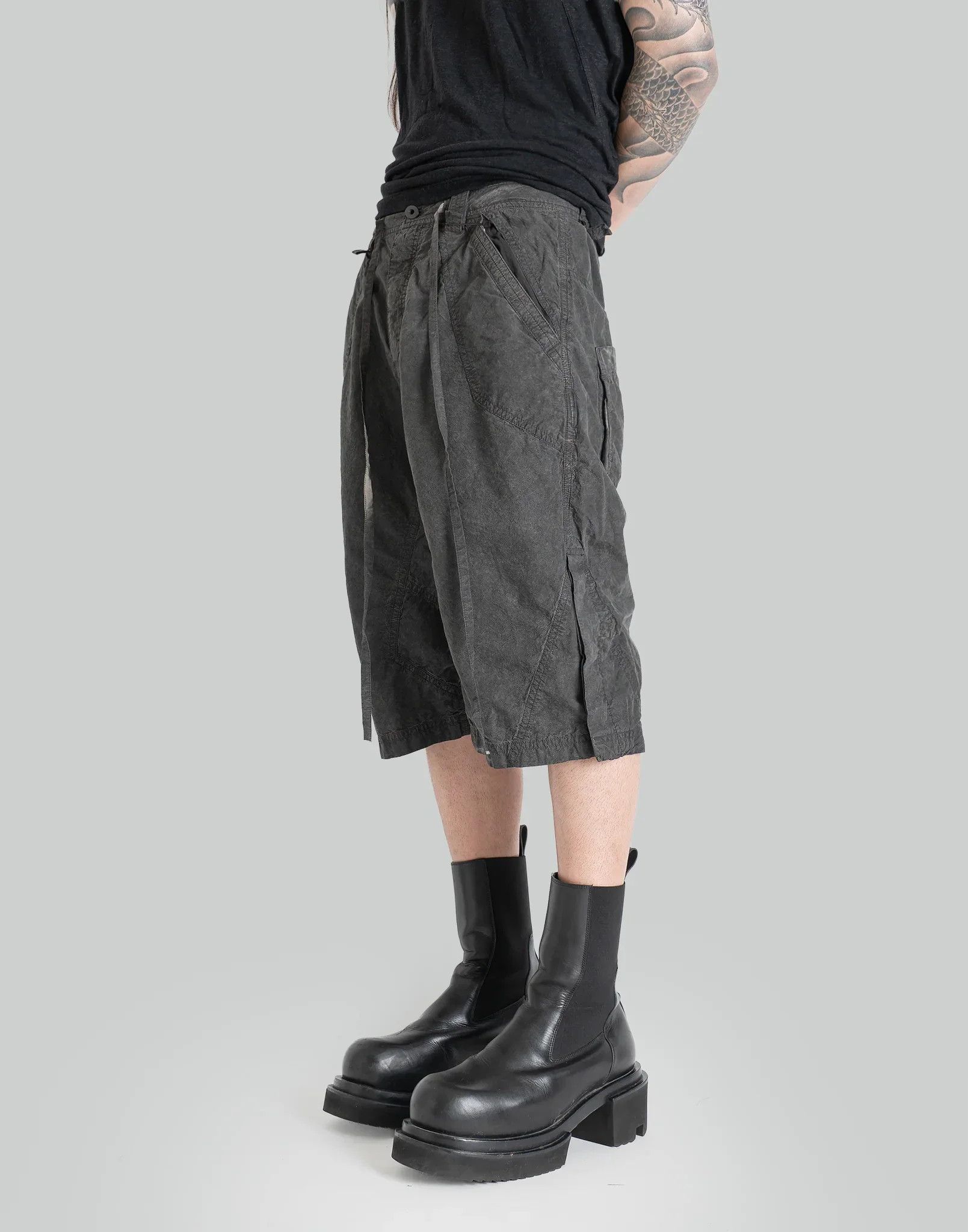 blackmerle Split Shorts / binchō-tan Size US 31 - 3 Thumbnail