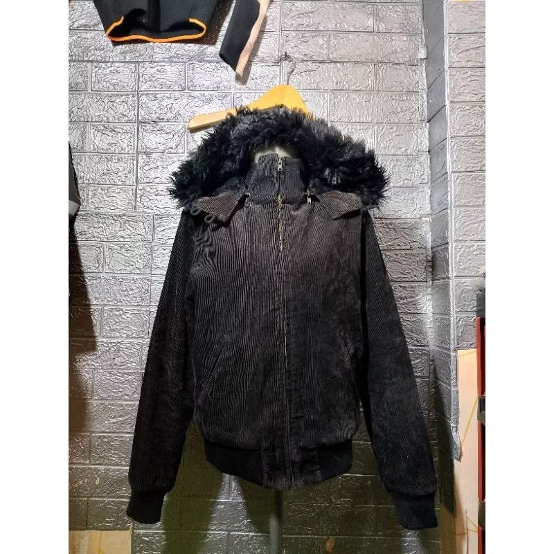 If Six Was Nine × Japanese Brand × Le Grande Bleu (L.G.B.) japanese hoodie fur corduroy ifsixwasnine lgb style Size US M / EU 48-50 / 2 - 1 Thumbnail