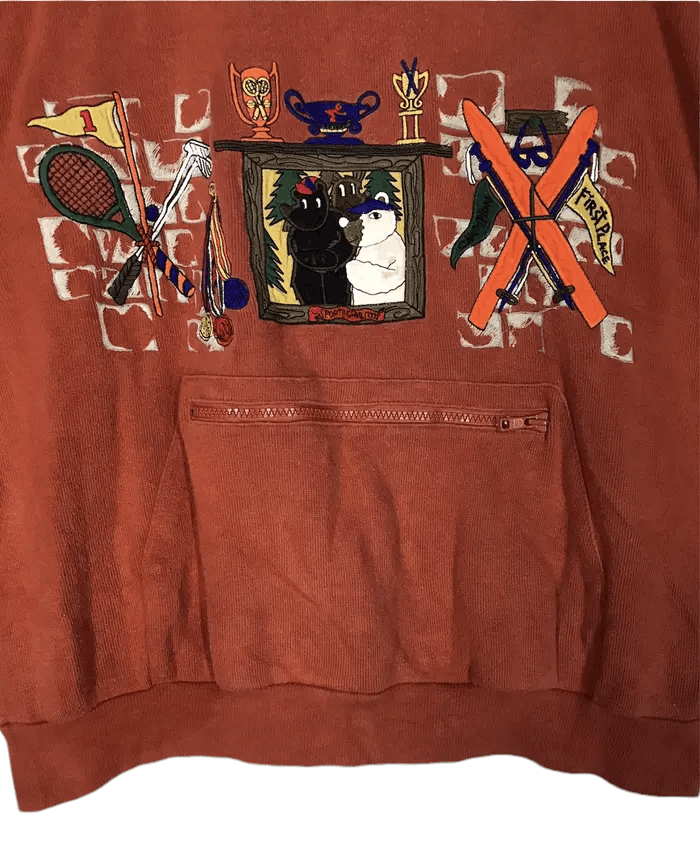 Jean Charles De Castelbajac Vintage Jean Charles De Castelbajac Sport Sweatshirts Size US XL / EU 56 / 4 - 4 Thumbnail