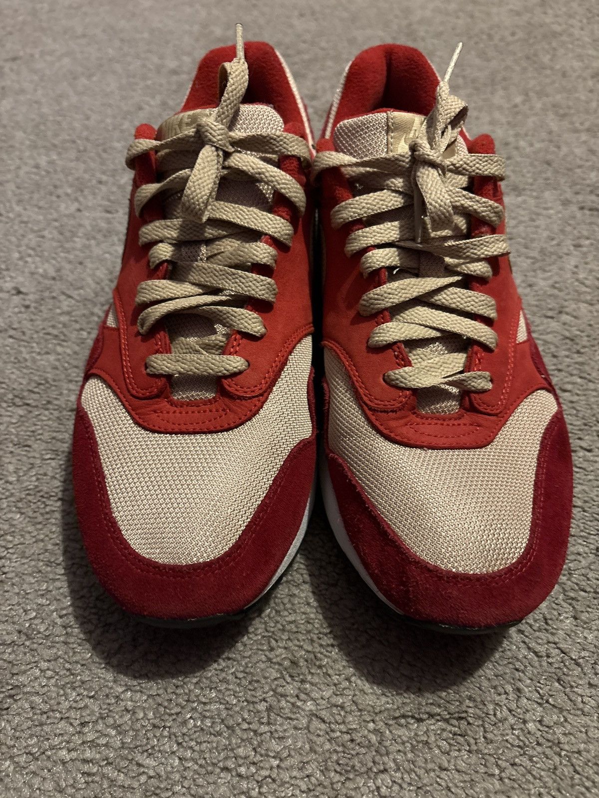 Nike red curry air max 1 Size US 10 / EU 43 - 3 Thumbnail