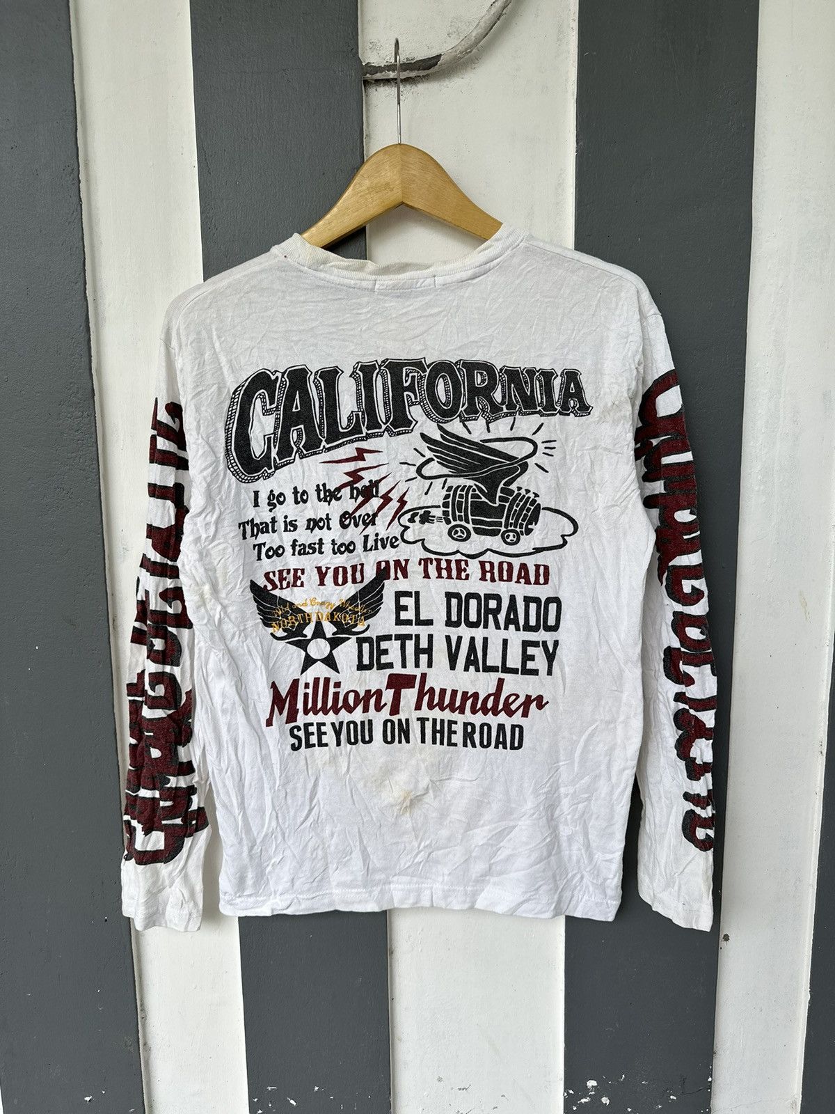 Hysteric Glamour CRAZY POEM BULLET NOISE IFSIXWASNINE LGB PUNK STREET STYLE Size US M / EU 48-50 / 2 - 1 Thumbnail