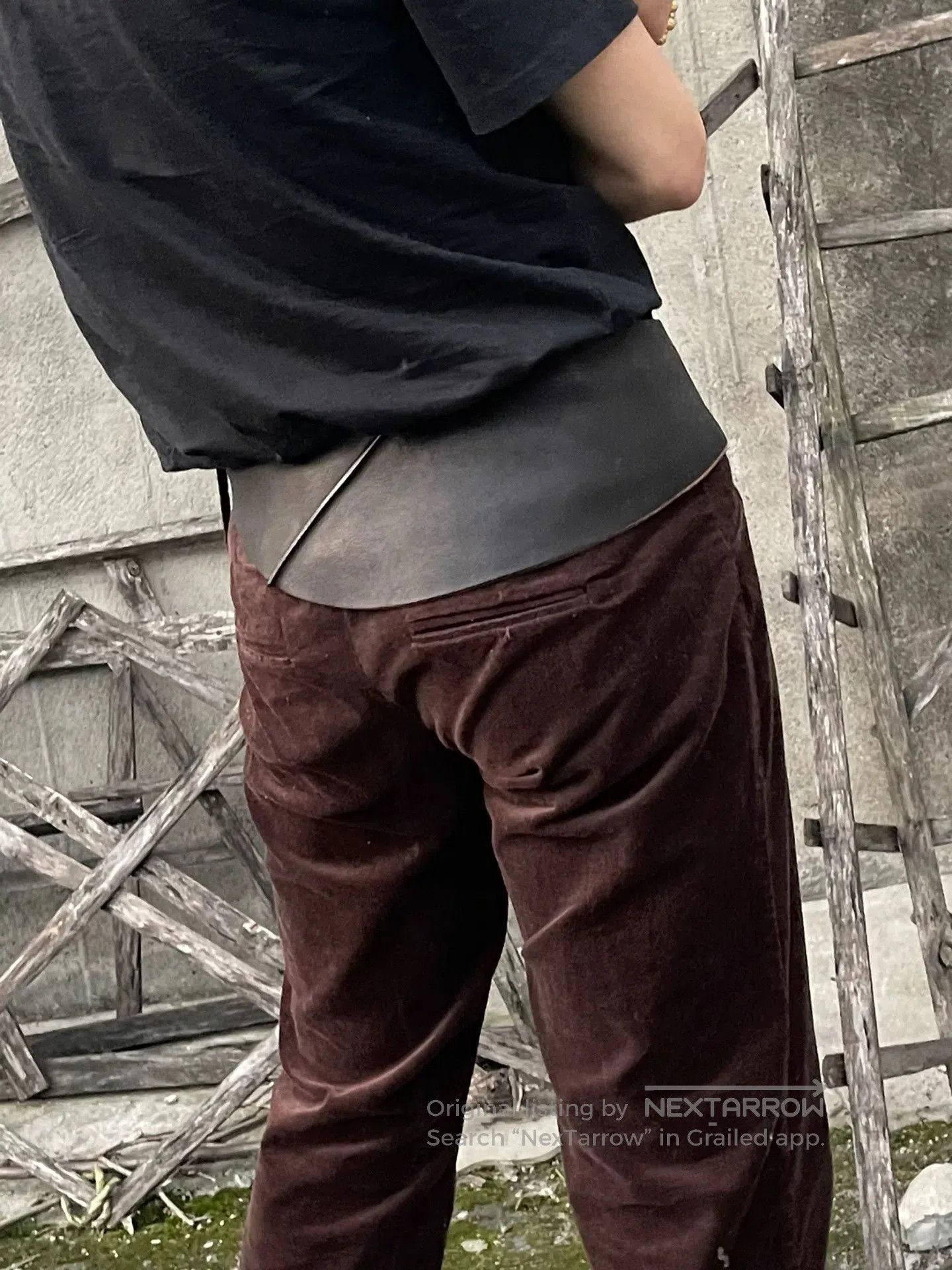 Ann Demeulemeester Leather Waist Belt.