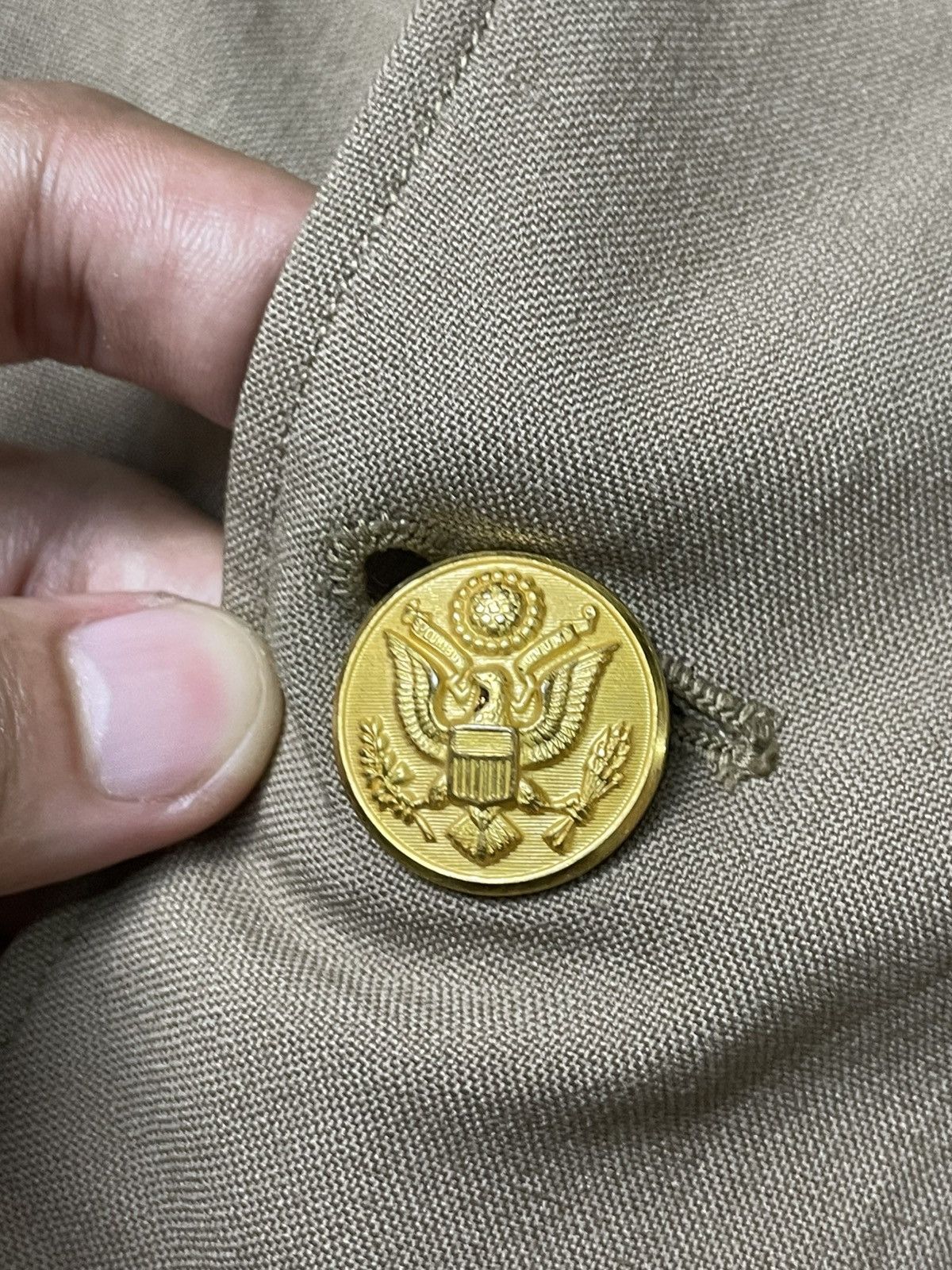 Japanese Brand × Vintage Army Officers Uniform Jacket (107) Size US XXS / EU 40 - 7 Thumbnail