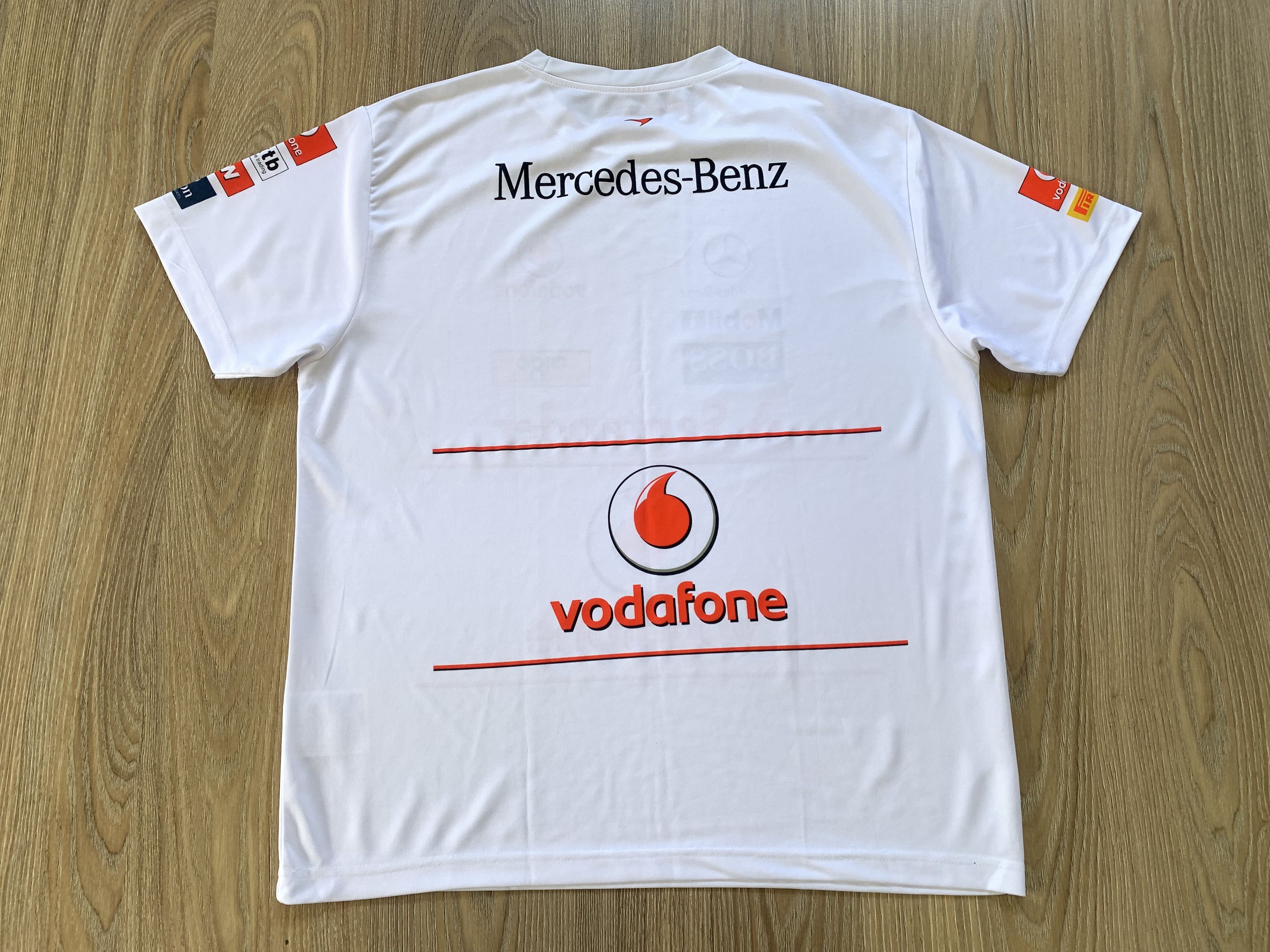 Other Mercedes Benz McLaren Vodafon F1 Racing T-Shirt Formula One Size US XL / EU 56 / 4 - 3 Thumbnail