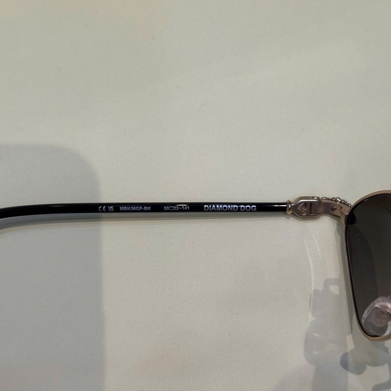 Chrome Hearts CHROME HEARTS DIAMOND DOG Matte black/Matte gold plated Size ONE SIZE - 5 Thumbnail