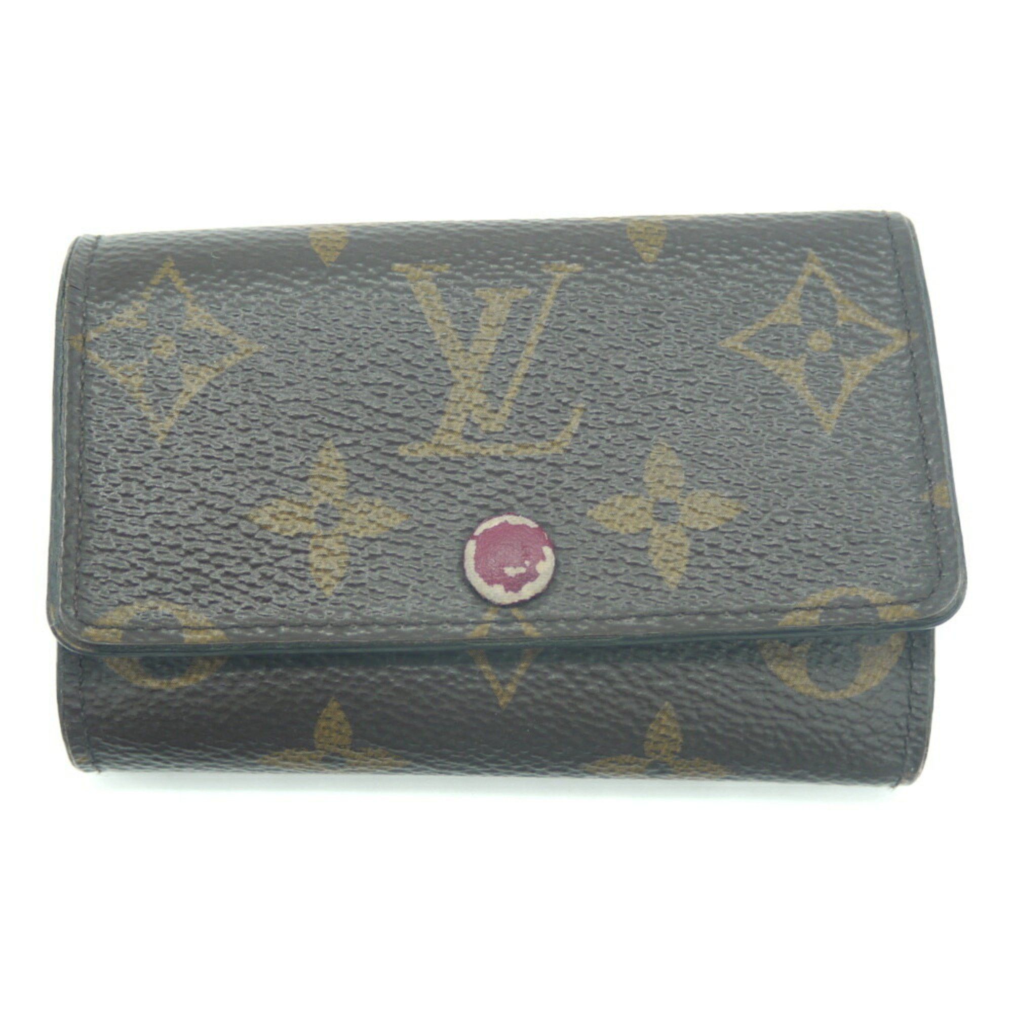 Louis Vuitton Louis Vuitton Multicle 6 Monogram Key Case Holder M60701 Fuchsia Size ONE SIZE - 1 Thumbnail