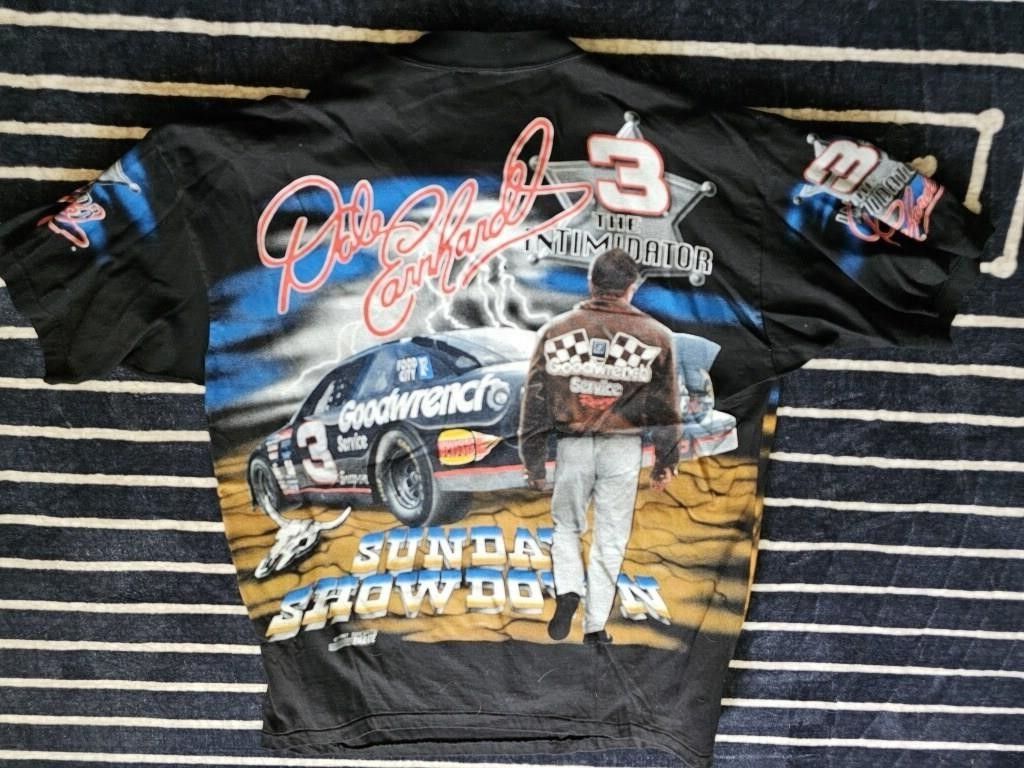 Chase Authentics 1997 Dale Earnhardt "700 Charging Horses" NASCAR t-shirt Size US XL / EU 56 / 4 - 4 Thumbnail