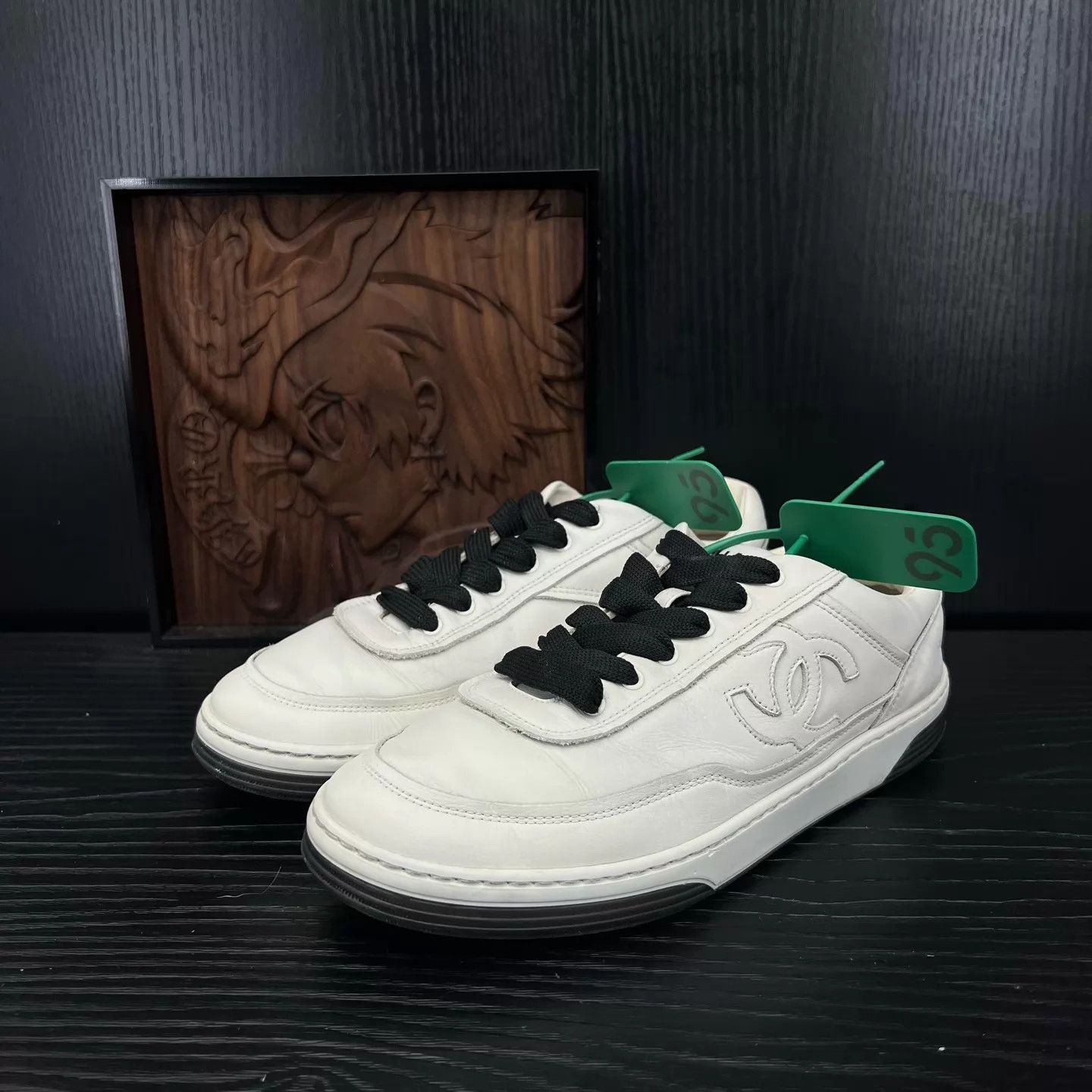 Chanel CHANEL 24P White Women's Size 37 Original Box Size US 6.5 / IT 36.5 - 1 Thumbnail